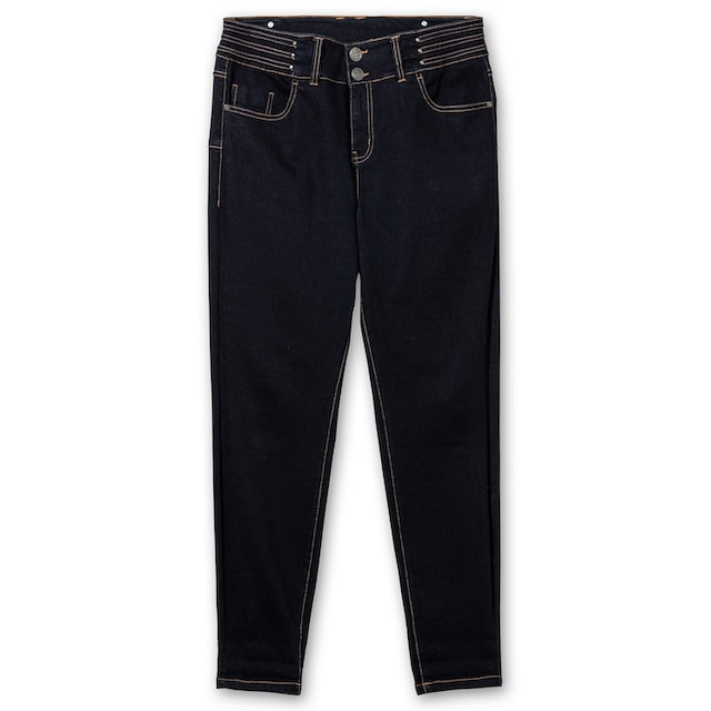 Sheego Stretch-Jeans »Große Größen«, im Skinny Fit, mit Push-up-Nähten  bestellen | BAUR