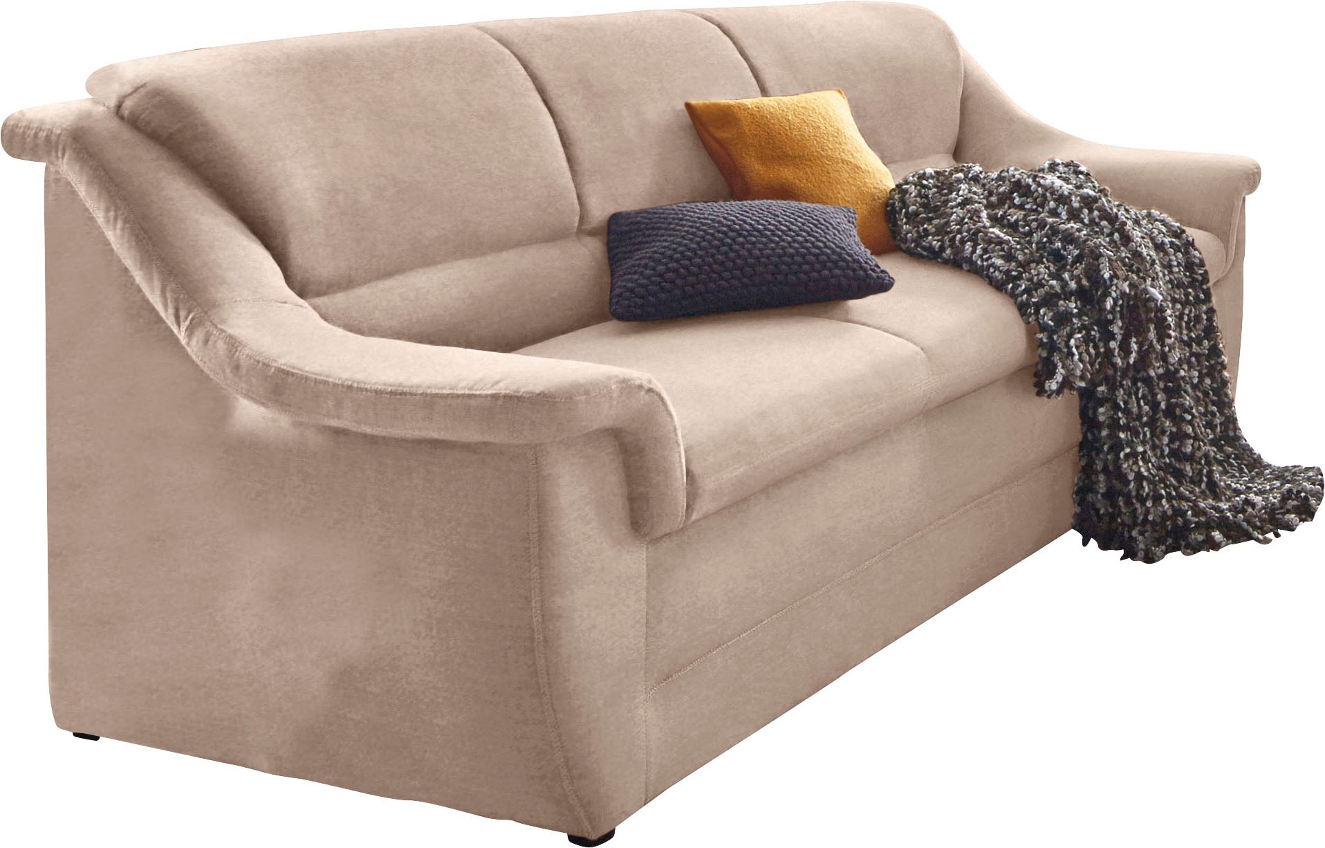 DOMO collection 3-Sitzer "Lale formschönes und komfortables Sofa, zeitlos u günstig online kaufen
