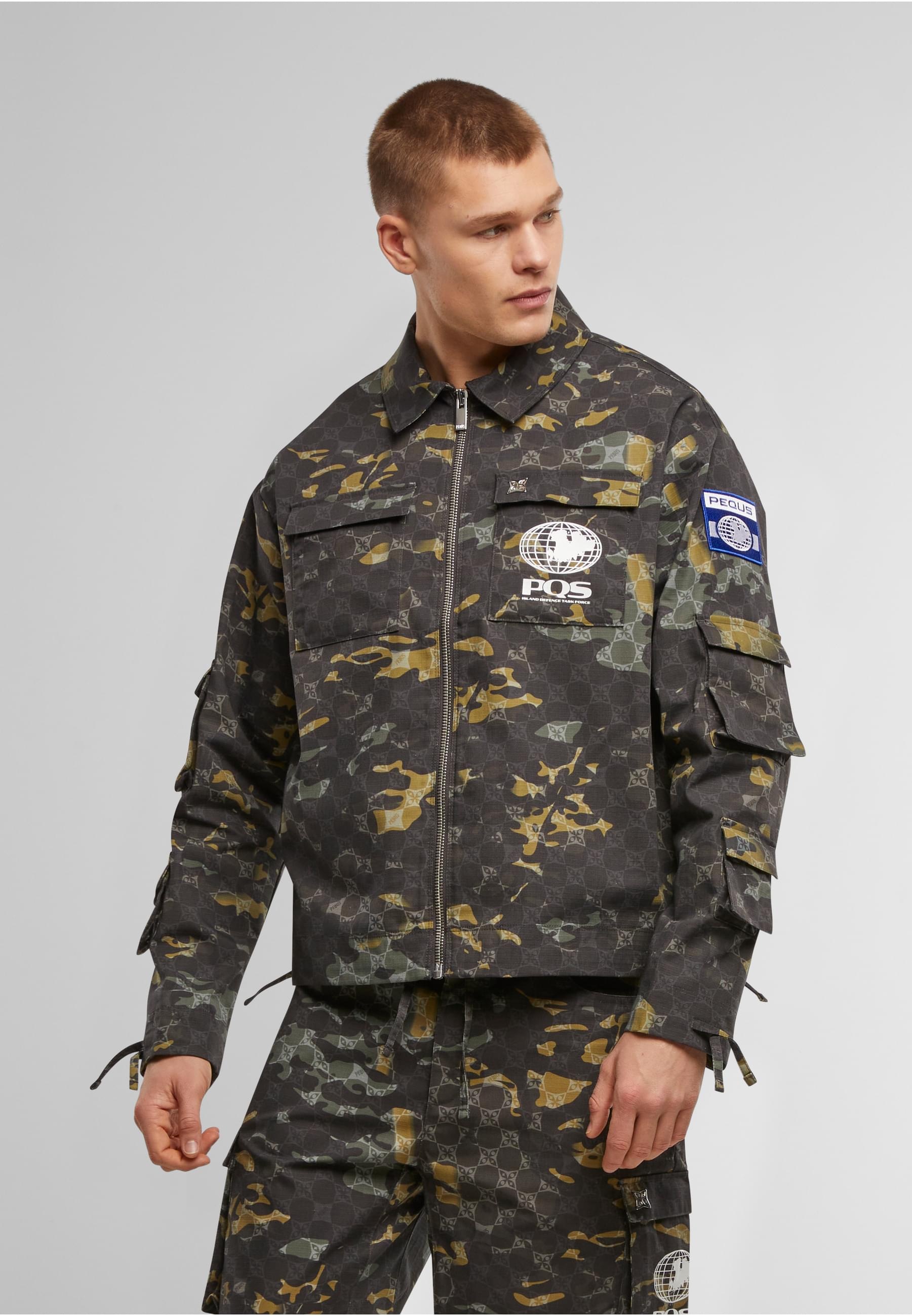 PEQUS Allwetterjacke »PEQUS PEQUS Aether Camo Jacket«, (1 St.), ohne Kapuze
