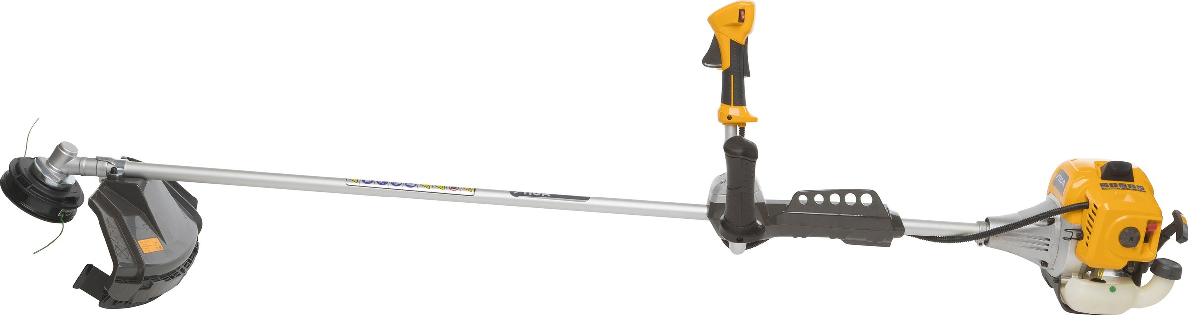 STIGA GARDEN Benzin-Motorsense »BC 535 B«, 32,6 cm³, Doppel-Faden, 3-T-Messer, Doppel-Tragegurt