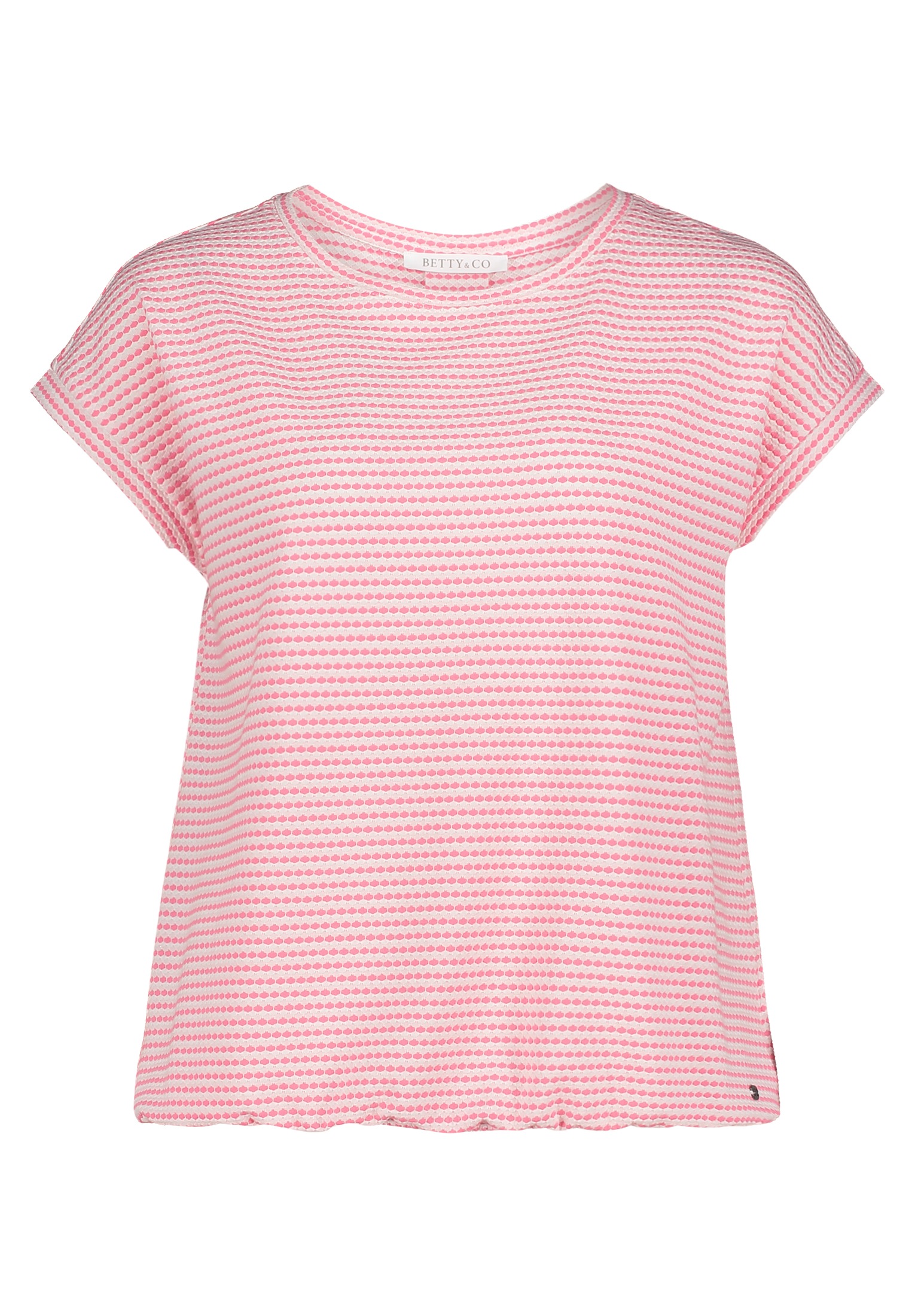 Betty&Co Kurzarmshirt »Damen mit Gummizug« 1 tlg.