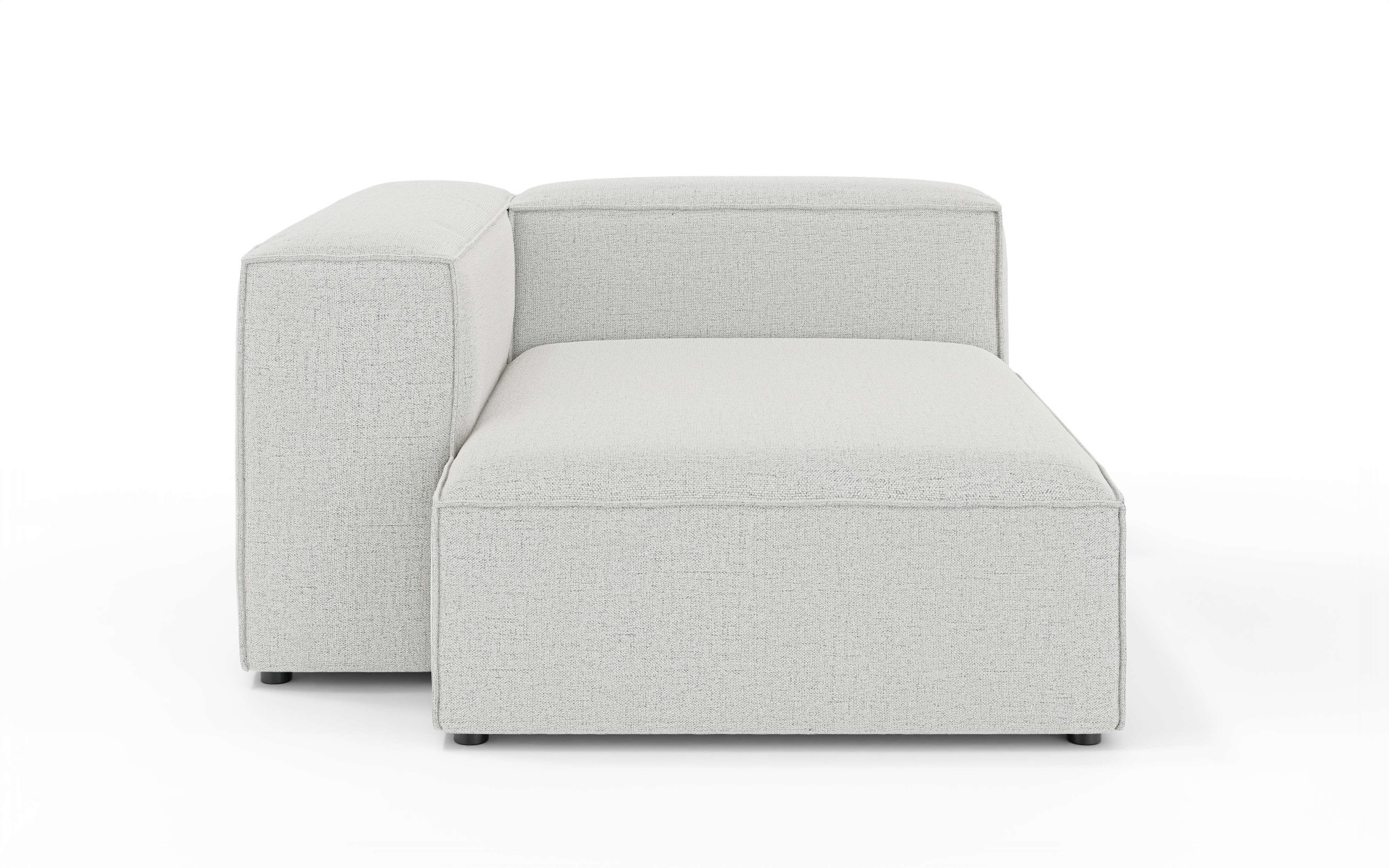 INOSIGN Ottomane »XL HAILY links/rechts bestellbar, extra tief, Maße B/T/H: 130/160/72cm«, als Modul oder separat verwendbar, für individuelle Zusammenstellung