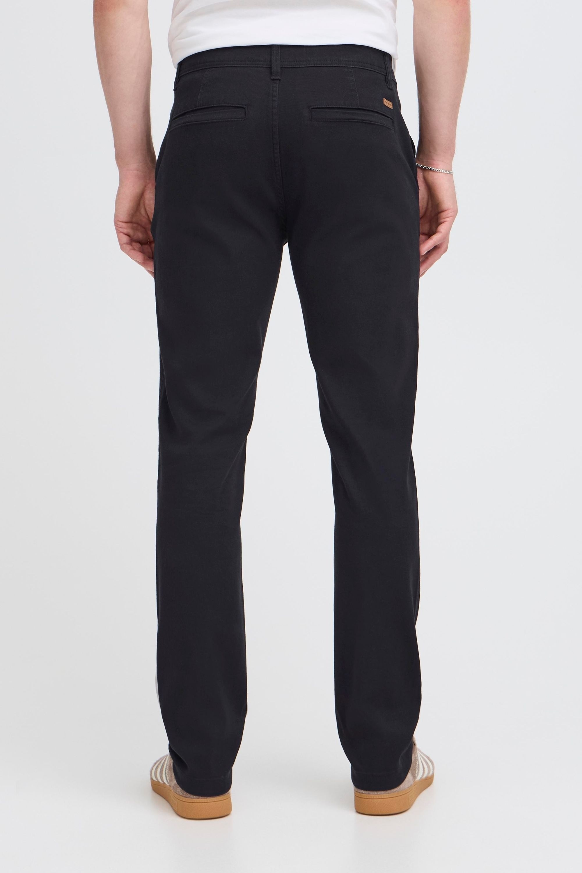 Chinohose BLEND "Chinohose BHTirak", Herren, Gr. 31, Länge 34, schwarz, Obermaterial: 98% Baumwolle CO. 2% Elasthan EL., Hosen Chinohose 6