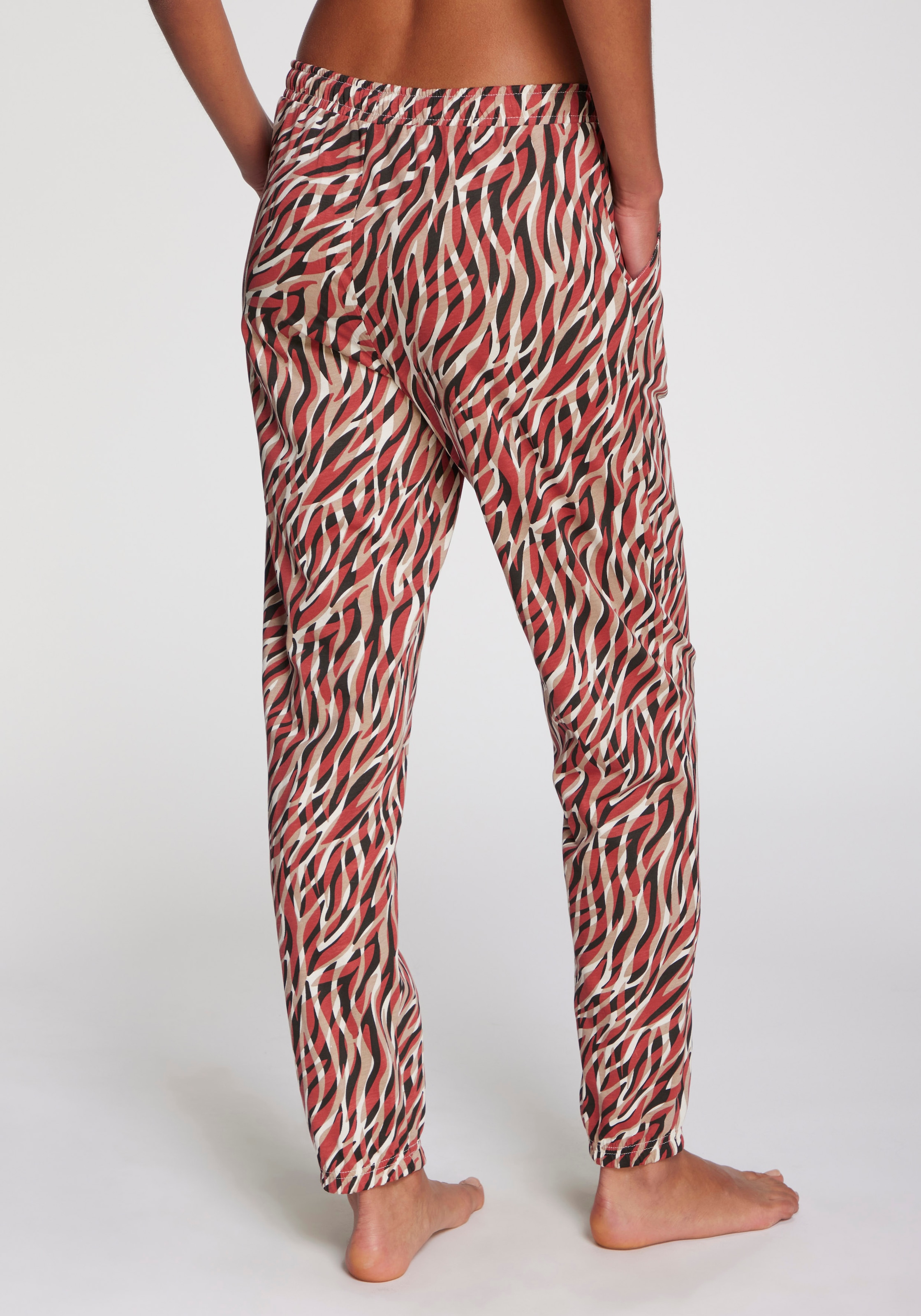 Vivance Dreams Pyjamahose, mit elastischem Hosensaum