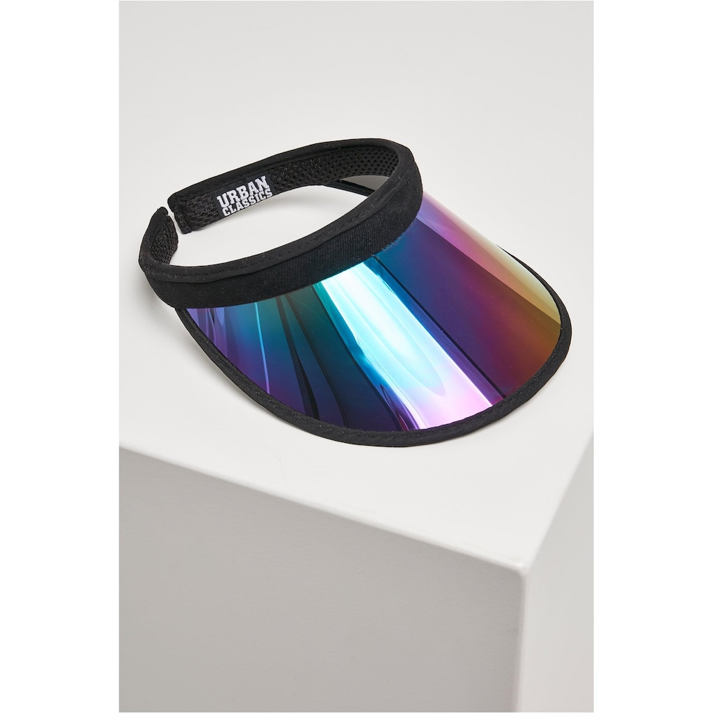 URBAN CLASSICS Snapback Cap »Urban Classics Unisex Holographic Visor«