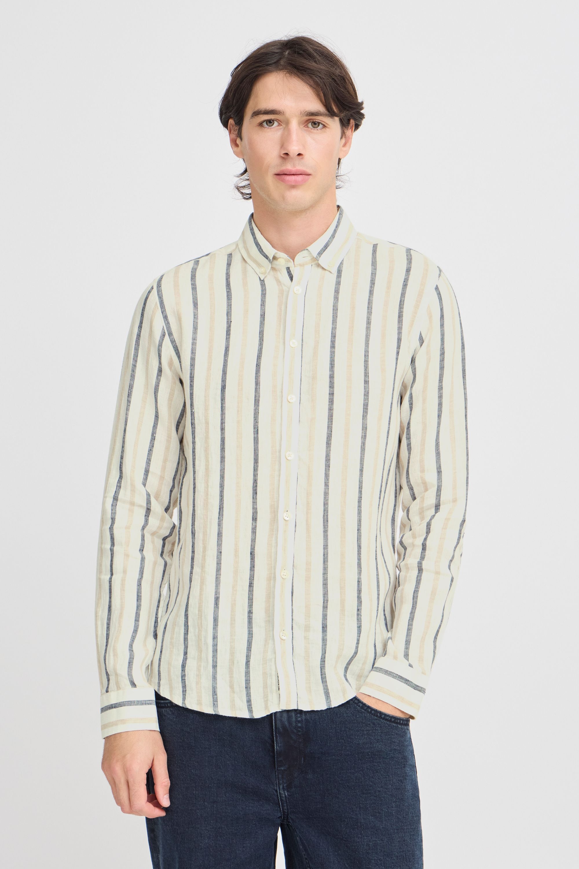 Casual Friday Leinenhemd »Leinenhemd CFDYLAN striped«