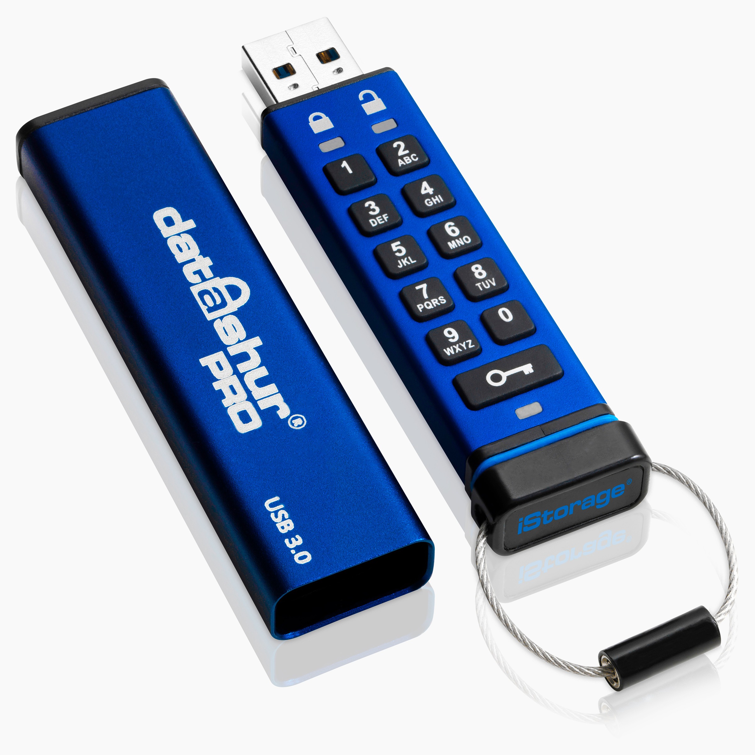 iStorage USB-Stick »datAshur Pro 128GB«, (USB 3.2 Lesegeschwindigkeit 170 MB/s)