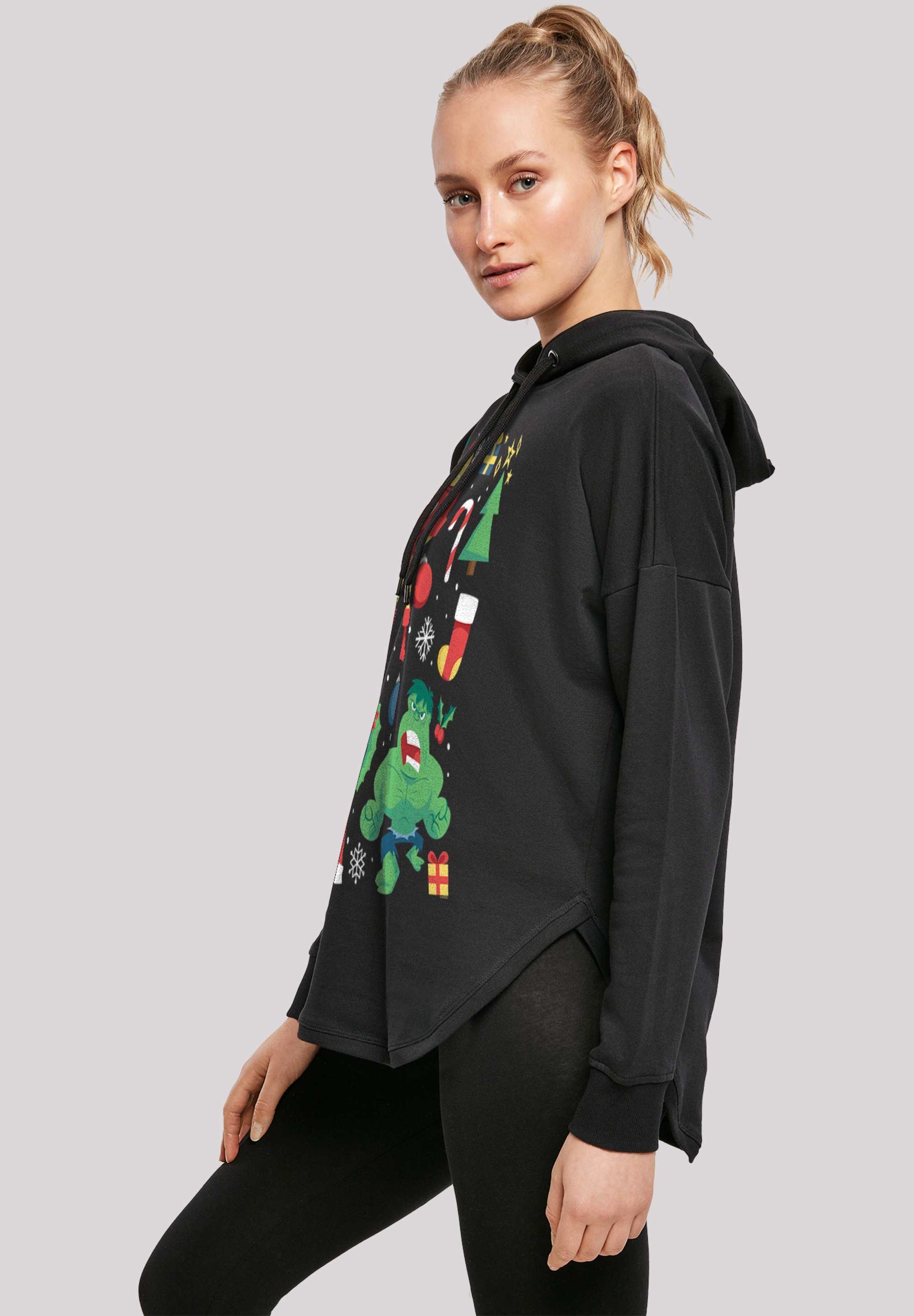 F4NT4STIC Kapuzenpullover »Marvel Universe Iron Man und Hulk Christmas«, Print