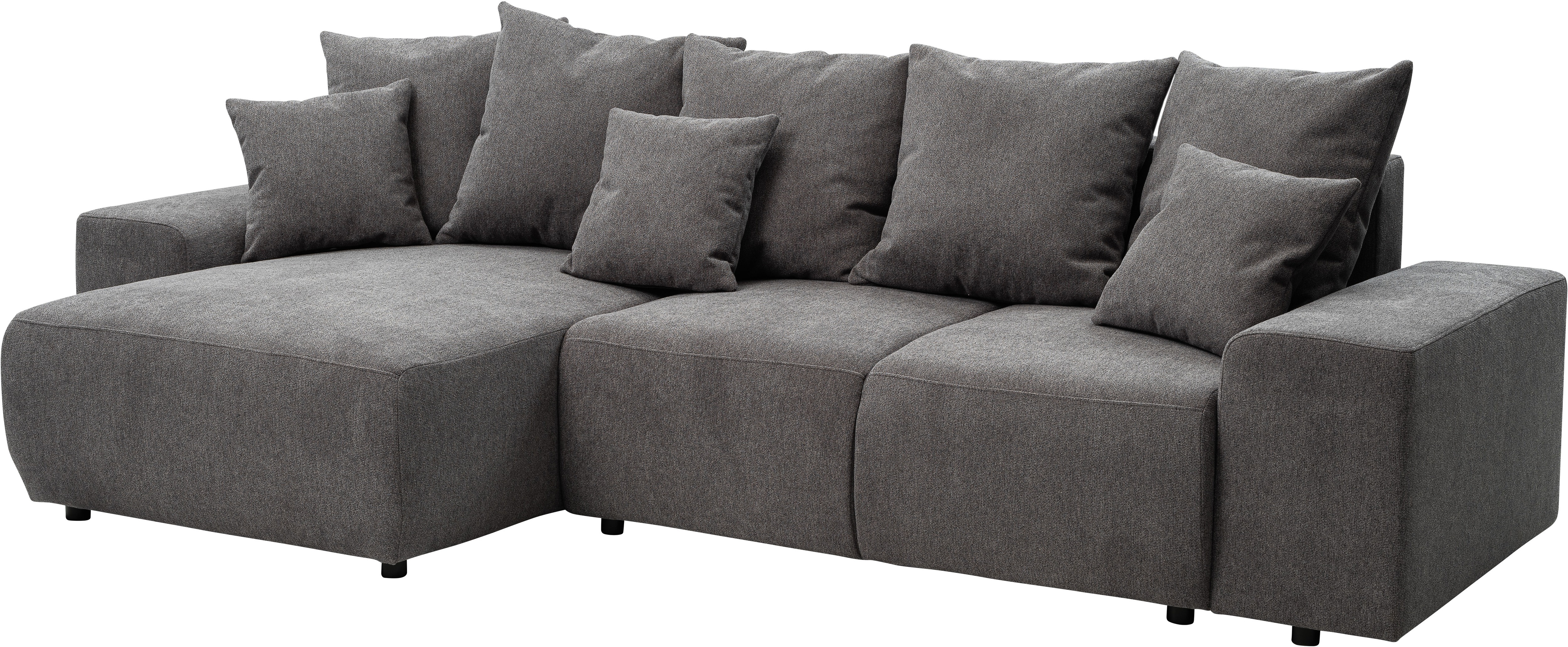 Thumbnail - WERK2 Ecksofa "Riwa, modernes Sofa zum Kuscheln und Entspannen, Breite 300cm, L-Form", Trendiges Ecksofa mit vielen Kiss...