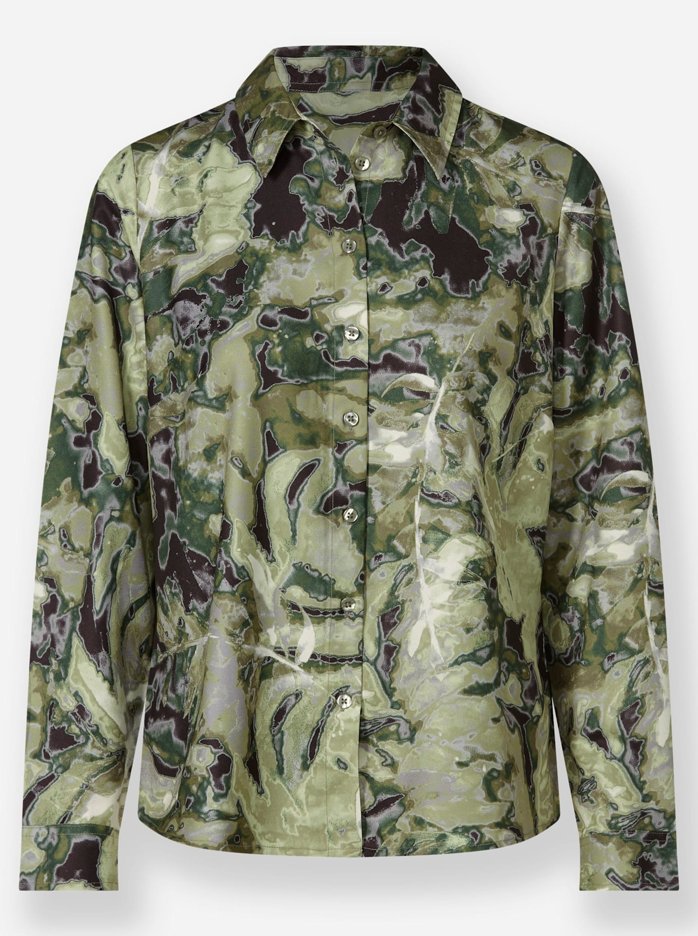 HEINE Printed Blouse Green Size 38 3