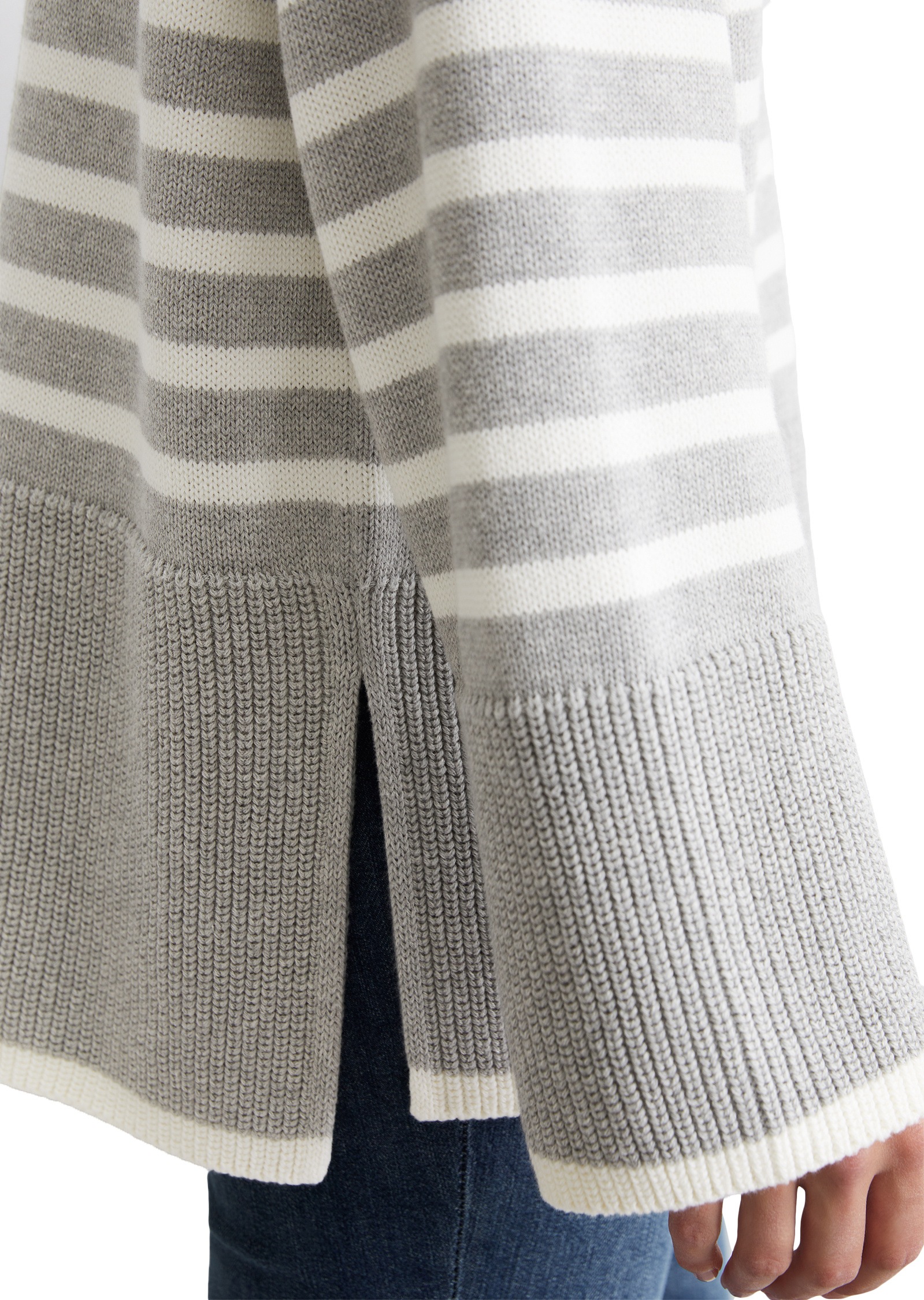 Marc O'Polo Strickpullover »mit Streifen-Dessin«