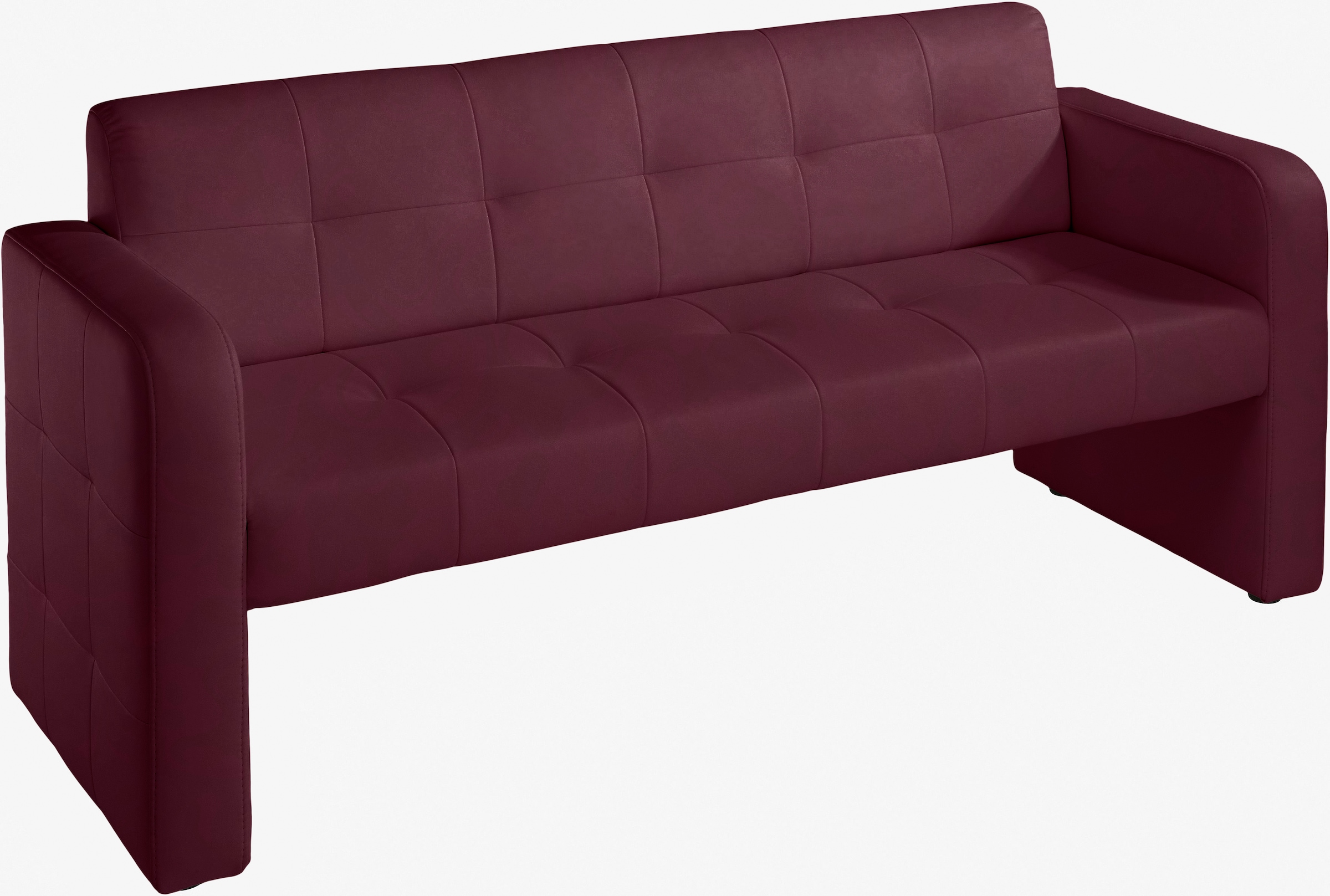 exxpo - sofa fashion Sitzbank "Barista Küchensofa, kompakte Stellmaße, Sitzhöhe 49cm" mit Rückenlehne