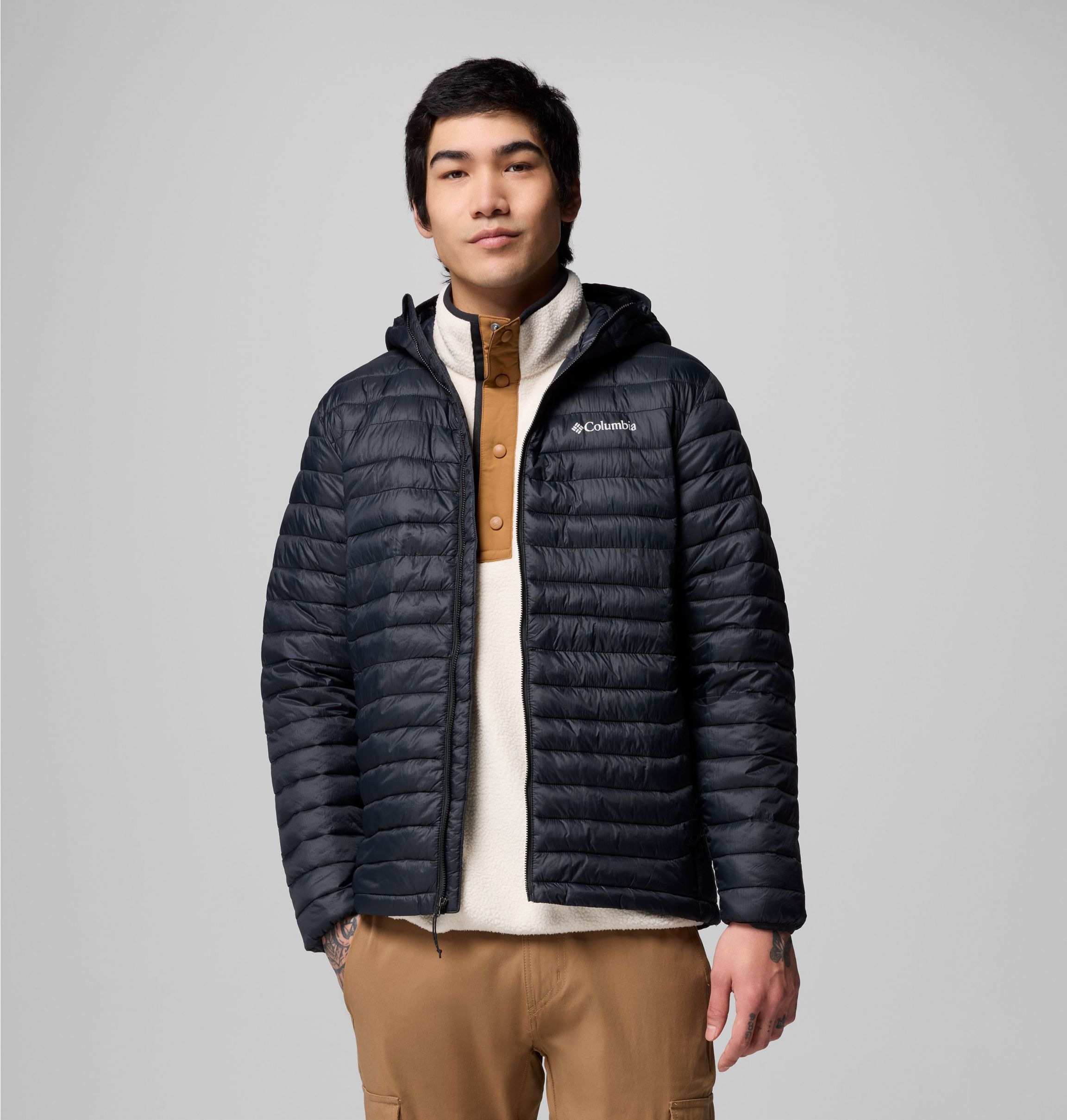 Thumbnail - Columbia Steppjacke "POWDER PASS HOODED JACKET" Übergangsjacke