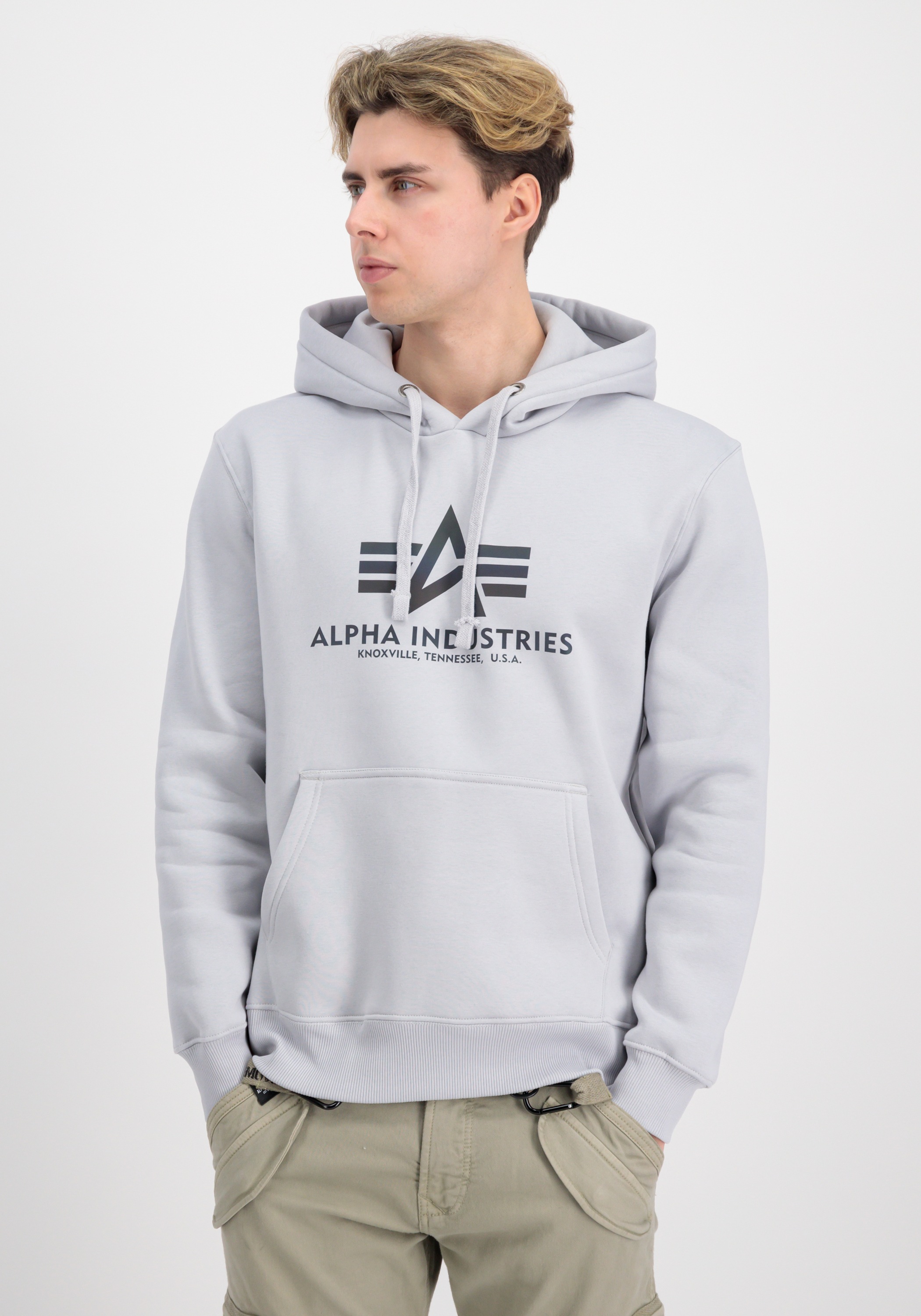 Alpha Industries "Basic Hoodie BL Rainbow Refl. Print" günstig online kaufen