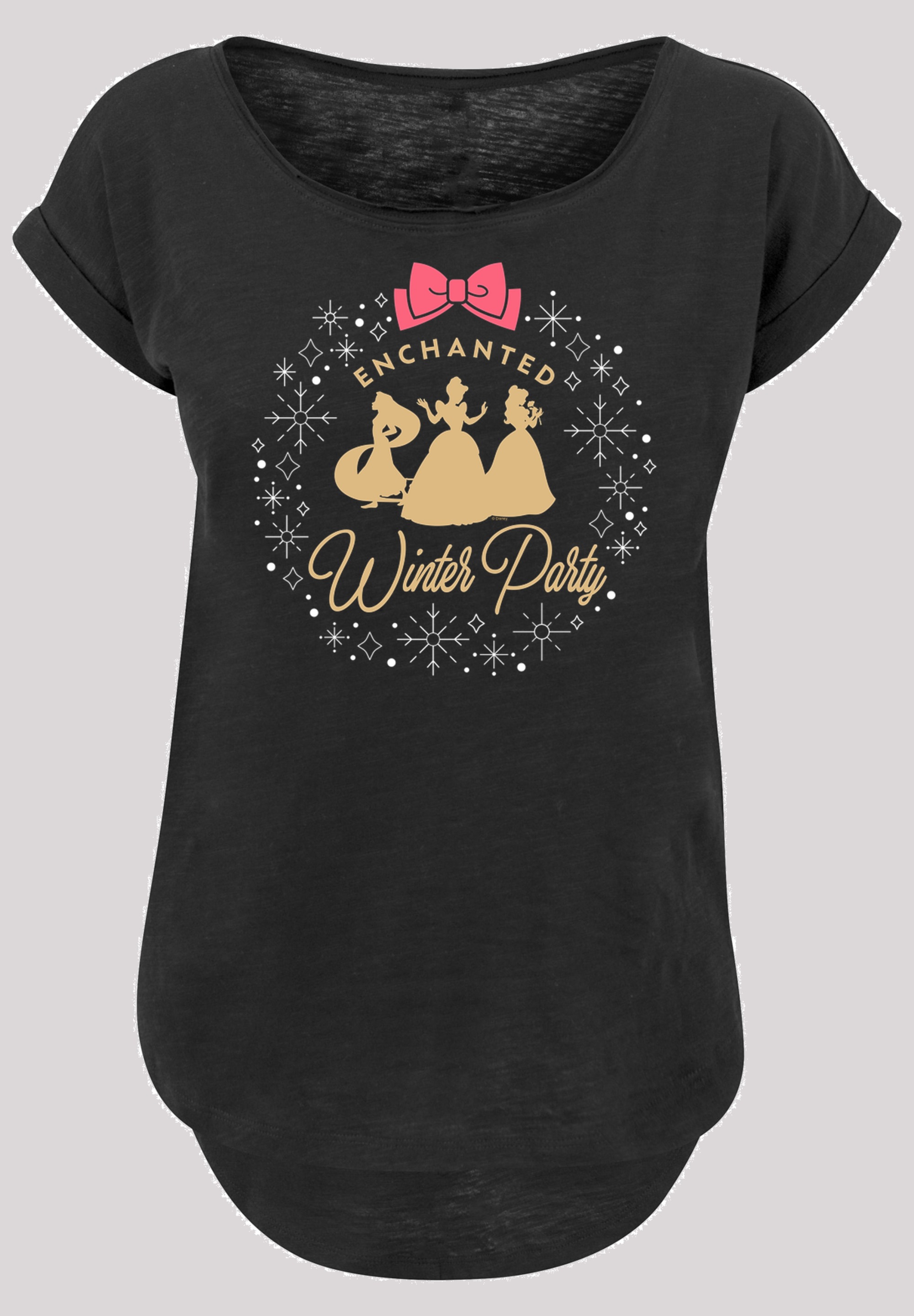 F4NT4STIC T-Shirt "Prinzessin Enchanted Winter Party", Print günstig online kaufen