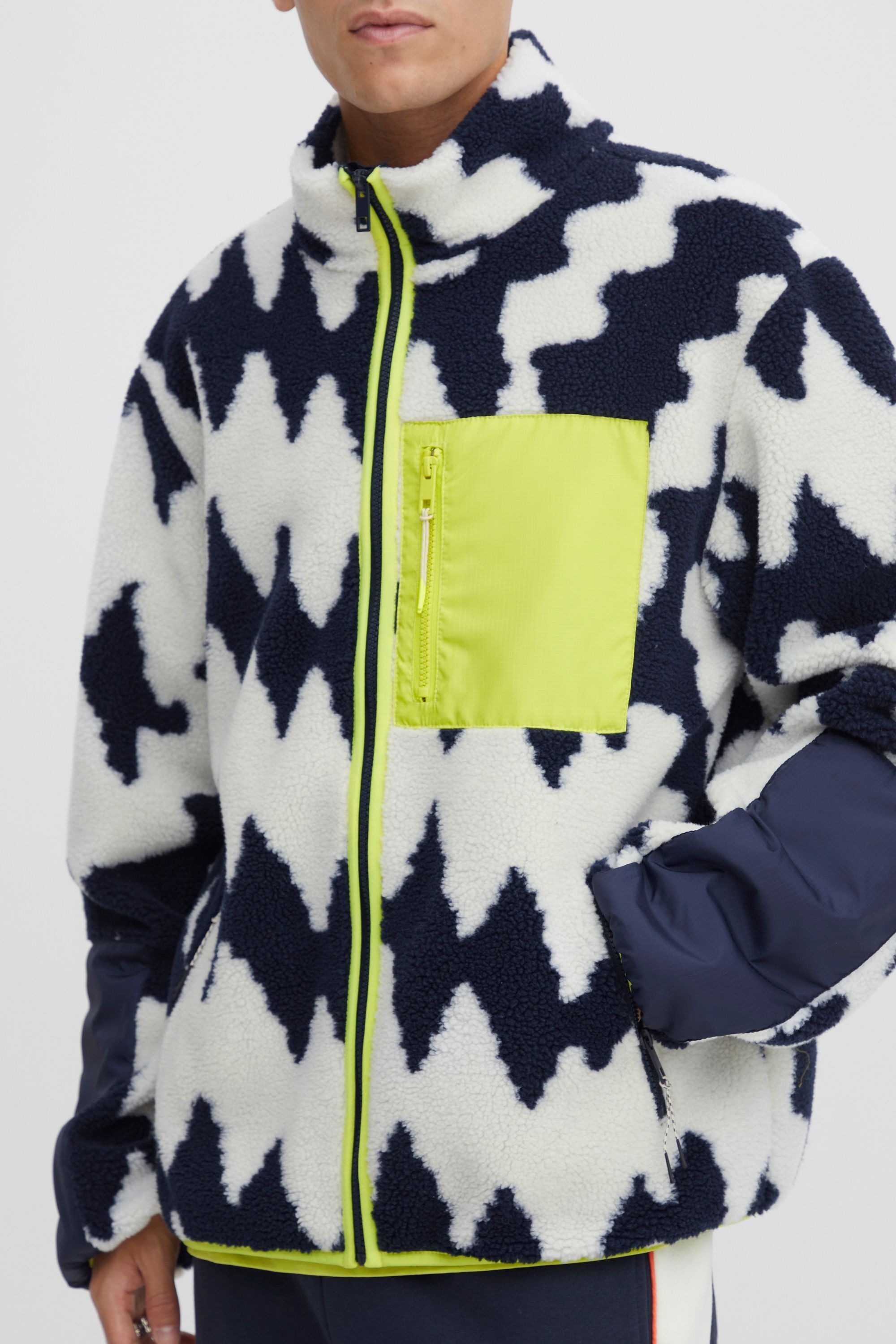 TheJoggConcept Fellimitatjacke »Fellimitatjacke JCMBerra«