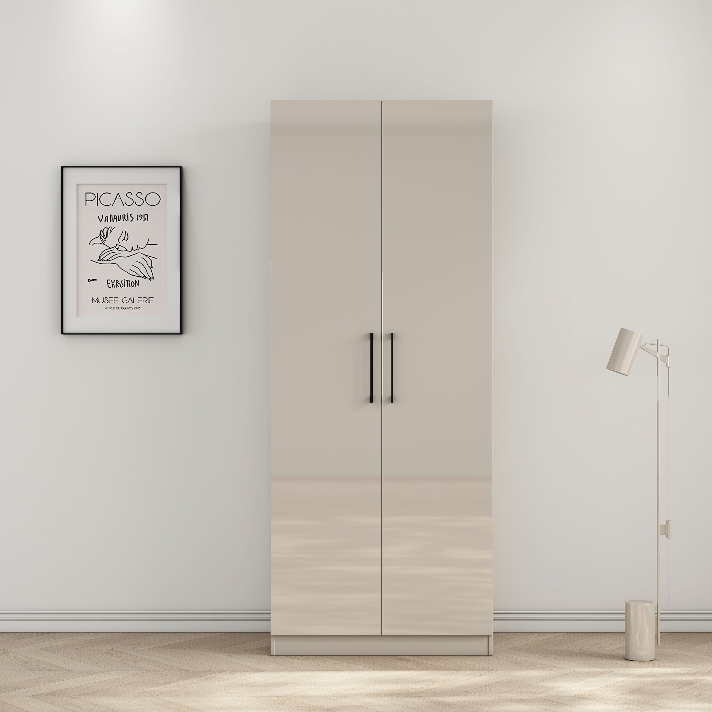 OTTO home Kleiderschrank "Sylt Schlafzimmerschrank Garderobe Schrank hochgl günstig online kaufen