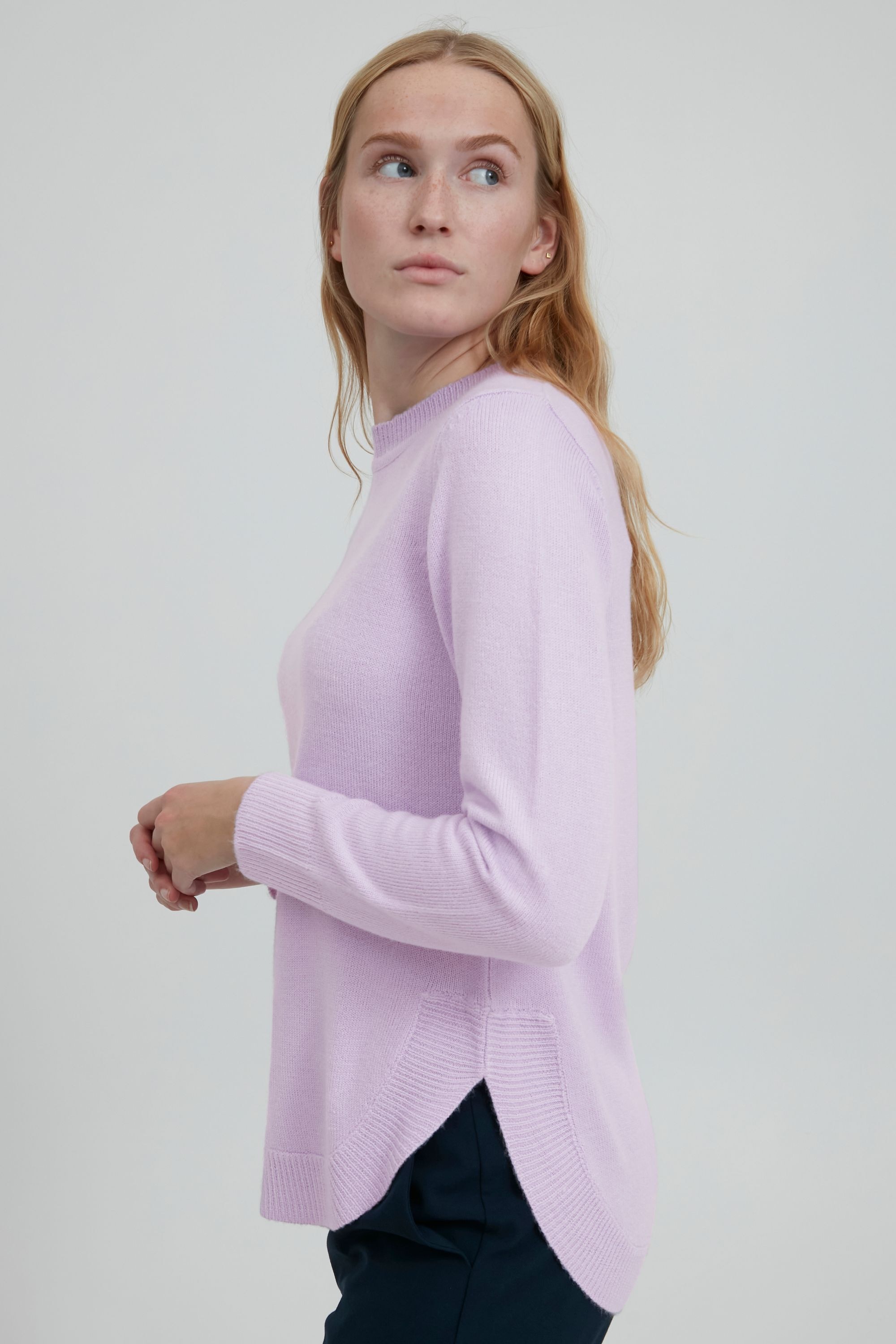 b.young Strickfleece-Pullover »Strickpullover BYMalea«