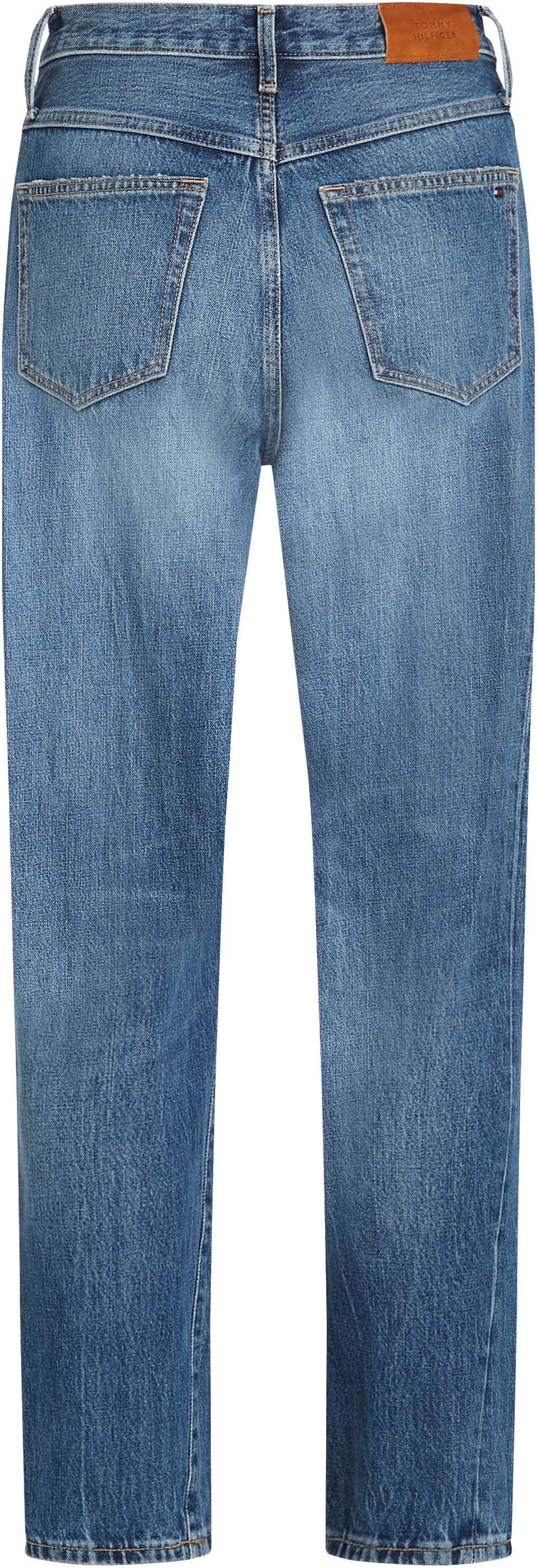 Tommy Hilfiger Straight-Jeans »CLASSIC STRAIGHT HW A TWIST BETH«, mit Tommy Hilfiger Logo-Badge
