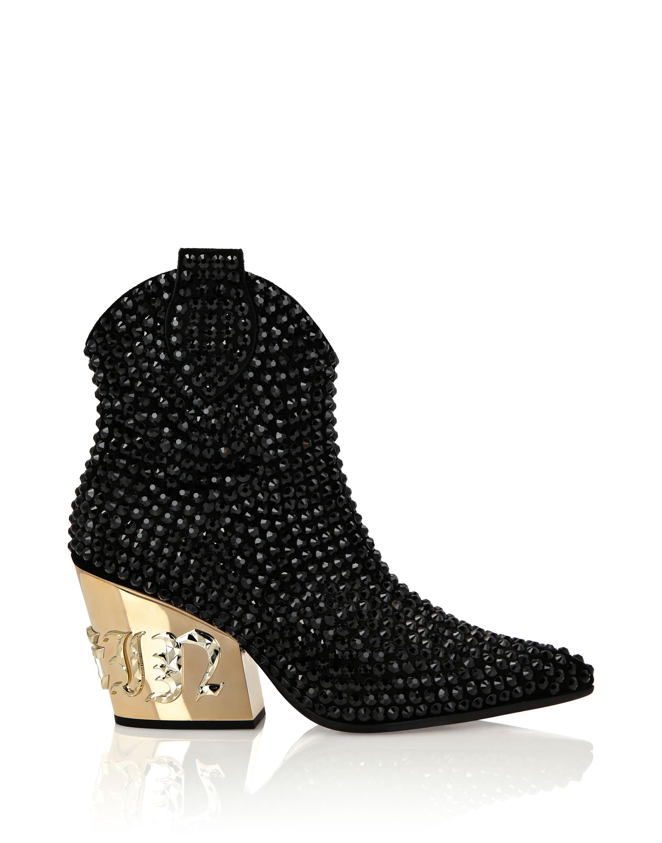 PHILIPP PLEIN High-Heel-Stiefel »Gothic Plein Mit Schmucksteinen«