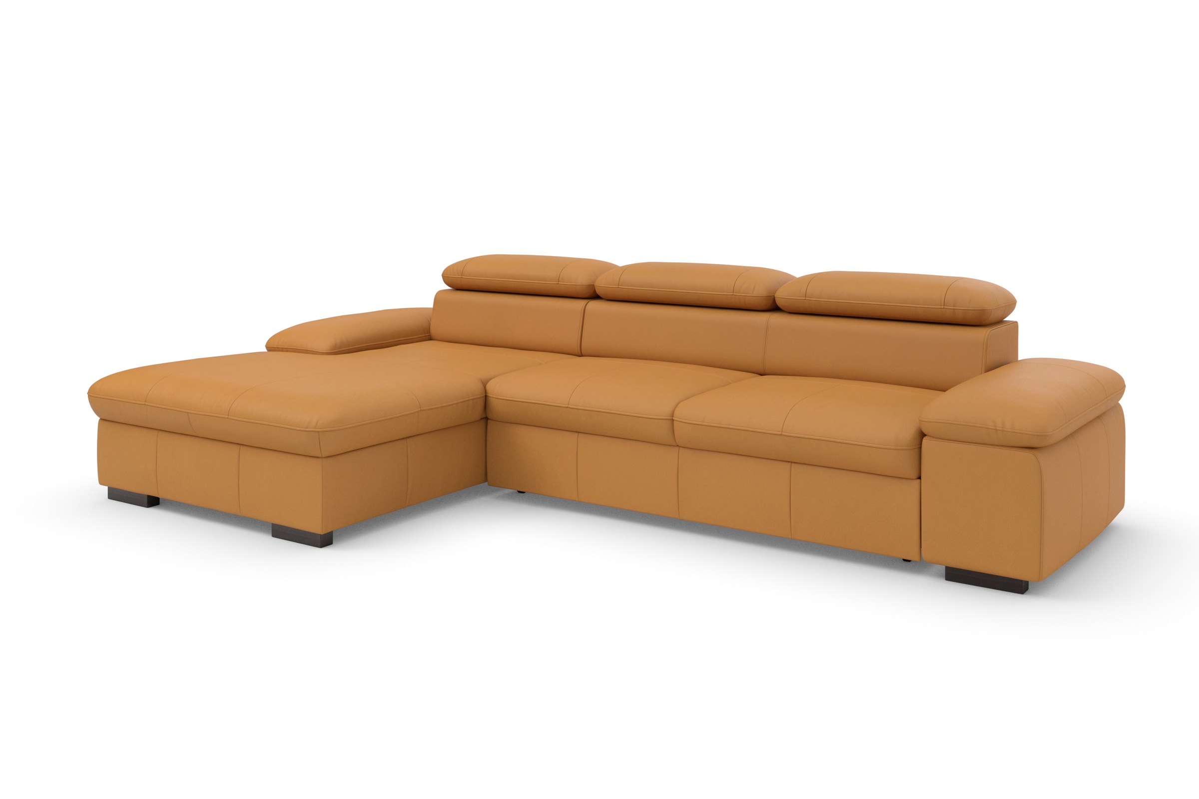 Home affaire Ecksofa »Alberto L-Form«, mit Kopfteilverstellung, wahlweise mit Bettfunktion