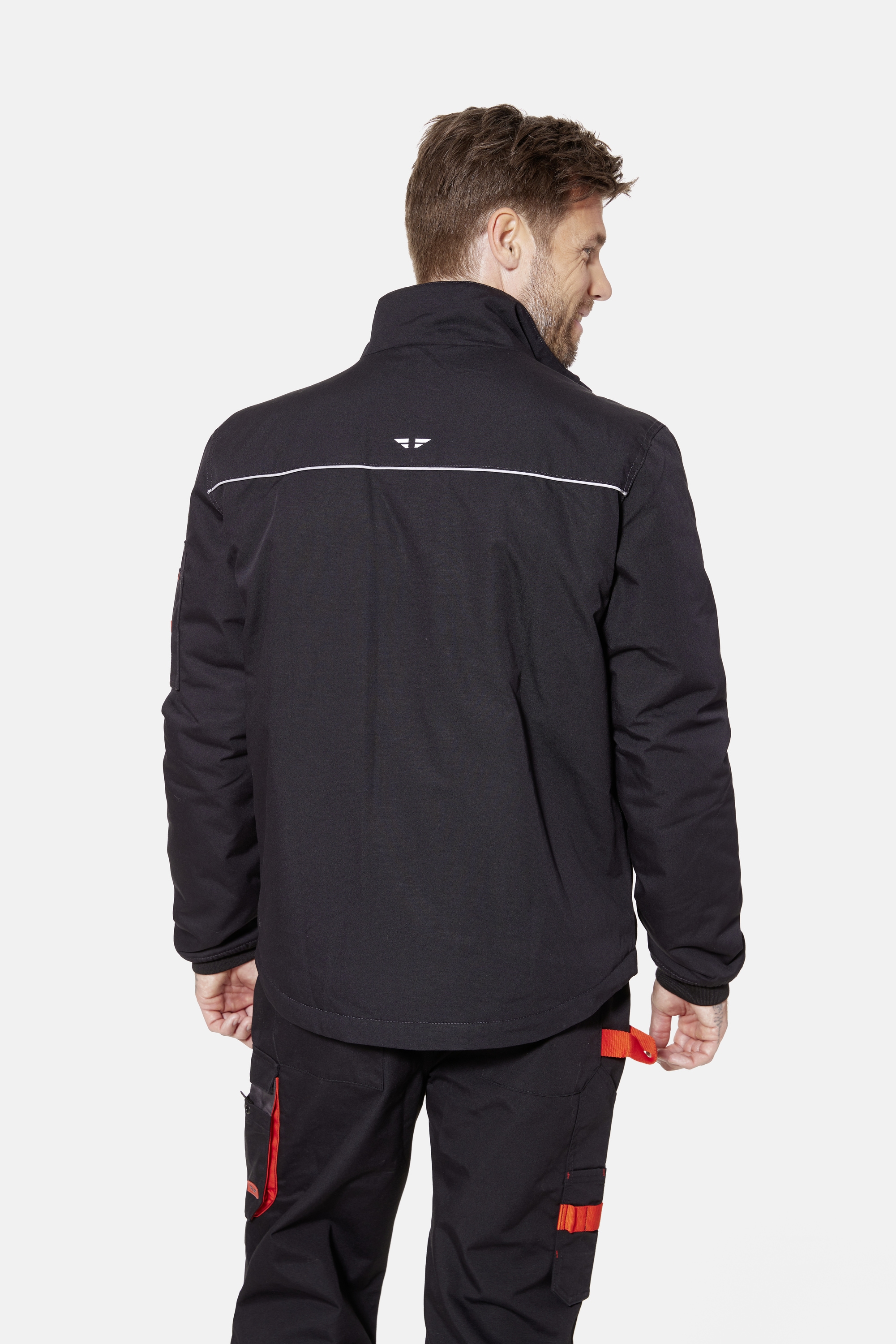 HERO by John Medoox Arbeitsjacke »JONAS Workwear Arbeits-Outdoorjacke« Outdoorjacke Arbeitsjacke gefüttert Stehkragen für Herren