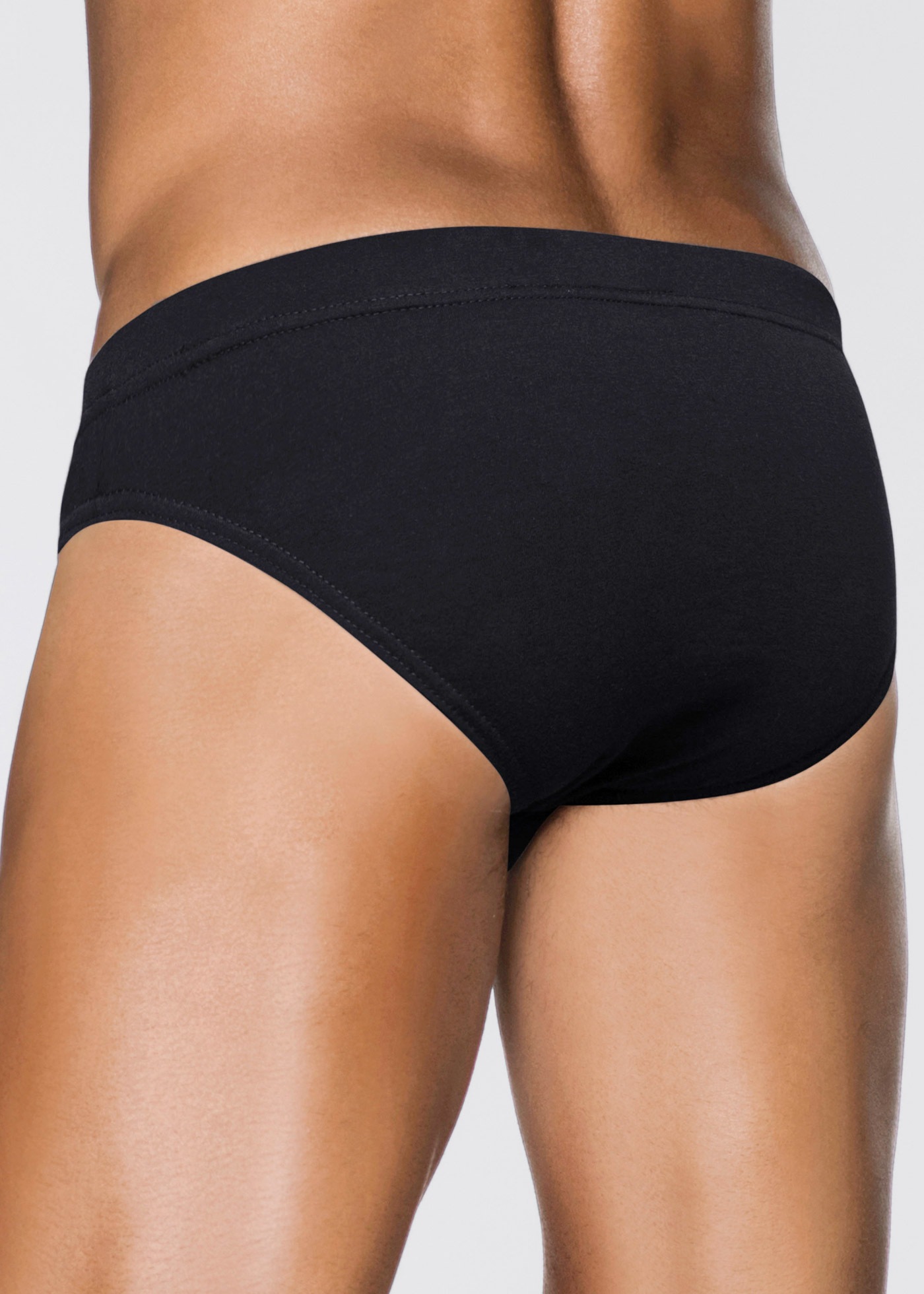 Thumbnail - bonprix Maxislip Packung, 5 Stk. klassisch geschnittene Passform, sportive Optik, aus Baumwolle