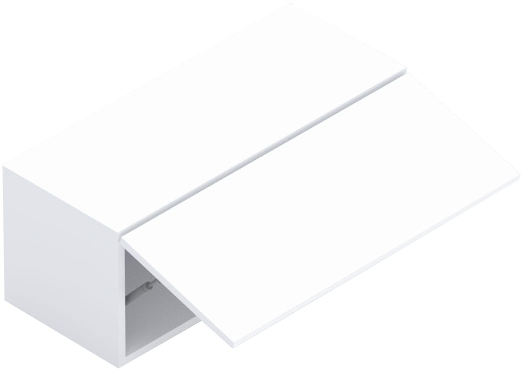 INOSIGN Hängevitrine »Infinity Breite 69 cm, Höhe 29 cm, Hängeschrank mit 1 Klappe,«, Wandschrank waagerecht zu hängen, verschiedene Farben