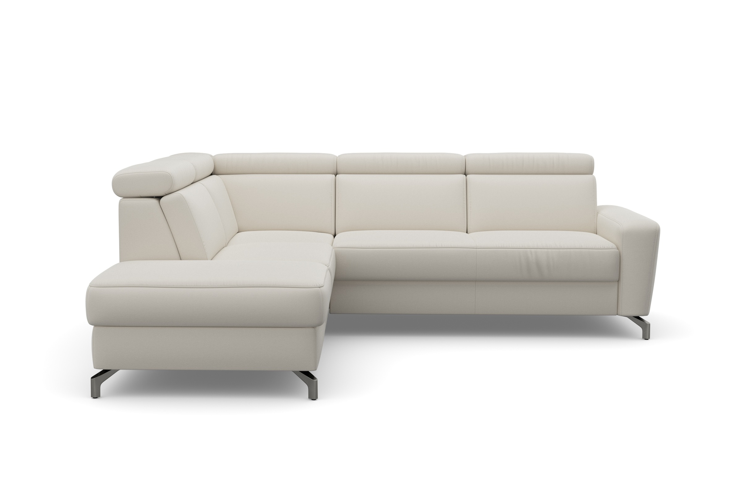 sit&more Ecksofa "Scarlett L-Form" inklusive Kopfteilverstellung, optional Schlaffunktion & Bettkasten