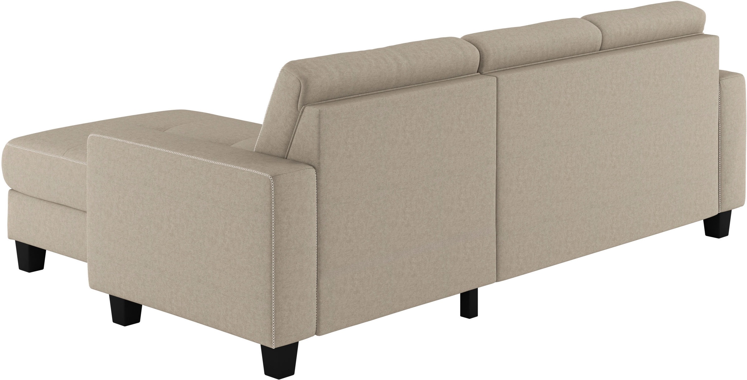 Home affaire Ecksofa »Varese« wahlweise mit Bettfunktion und Bettkasten