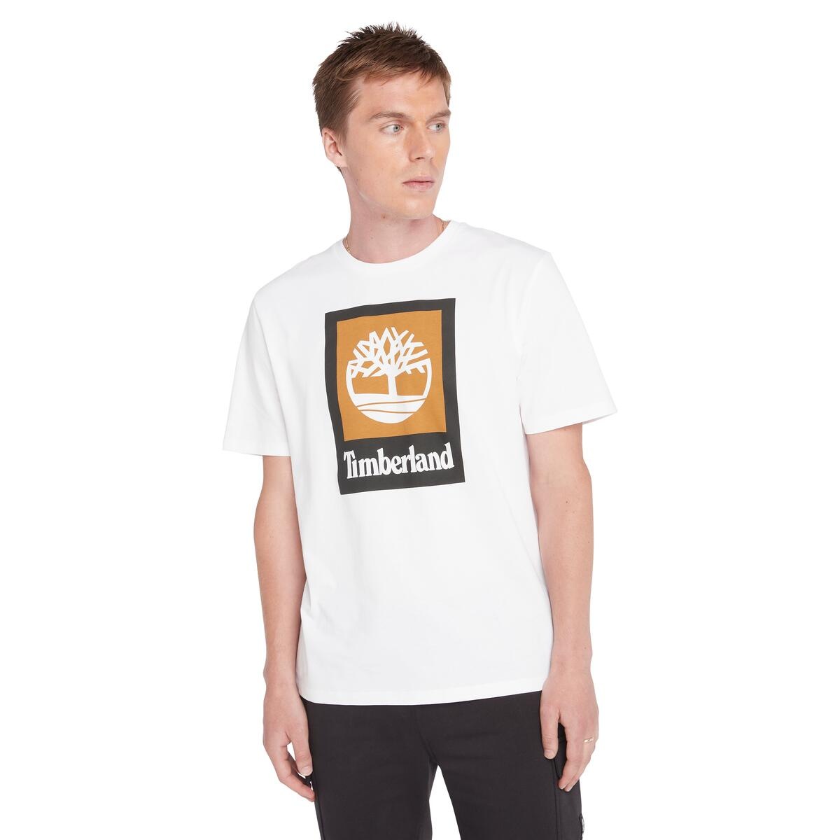 Thumbnail - Timberland T-Shirt "STACK LOGO Colored Short Sleeve Tee", (1 tlg.), UNISEX