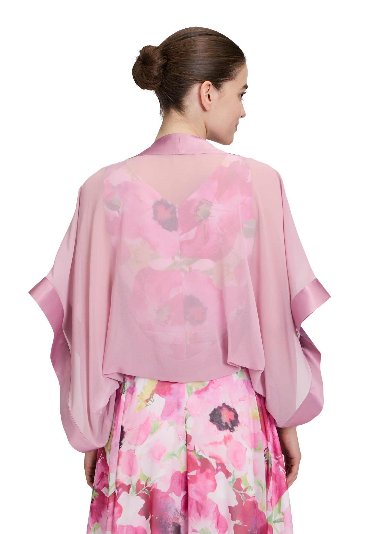 Vera Mont Bolerojacke »Vera Mont Chiffonstola mit 3/4 Arm«, ohne Kapuze
