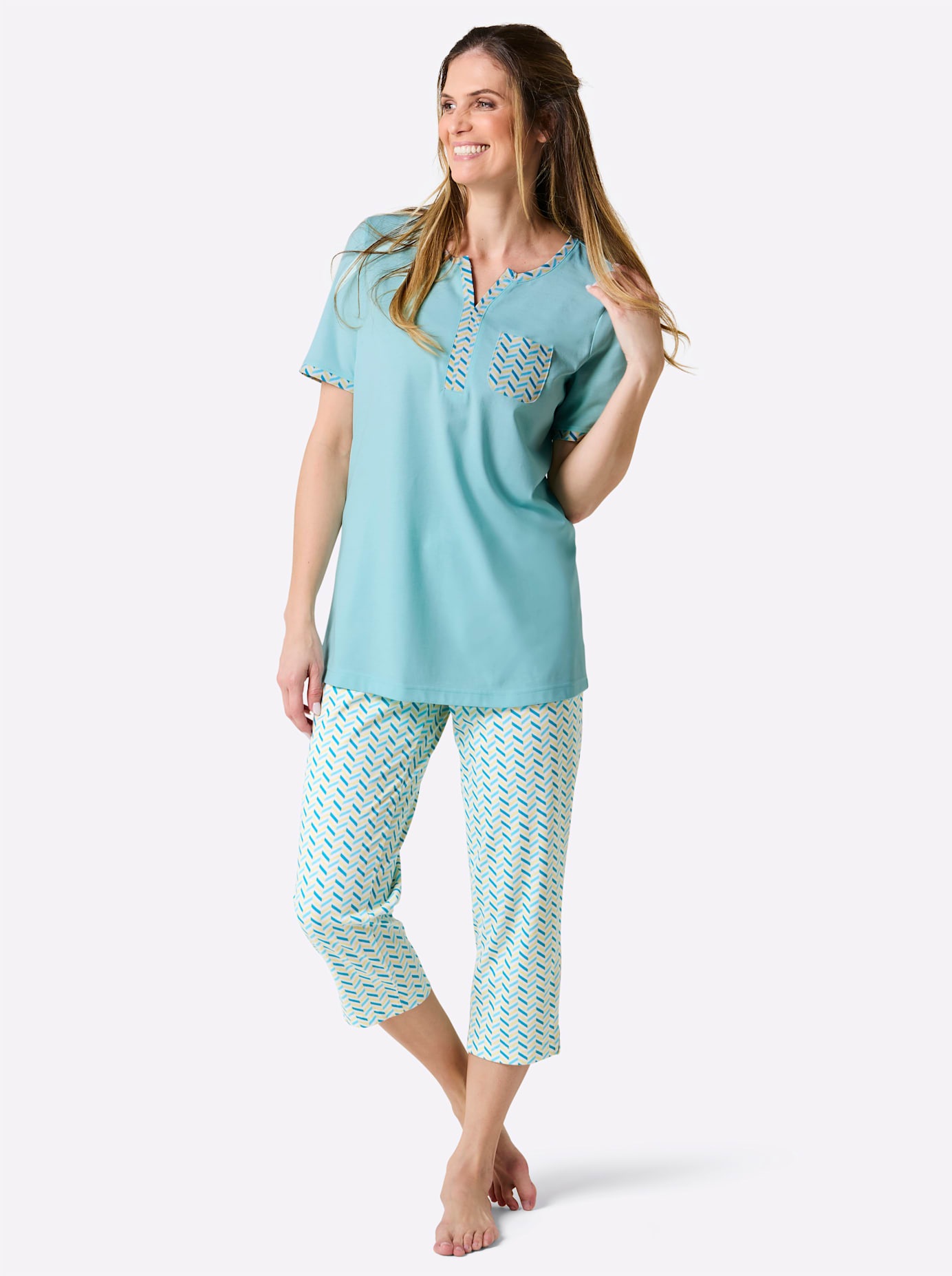 wäschepur Capri-Pyjama günstig online kaufen