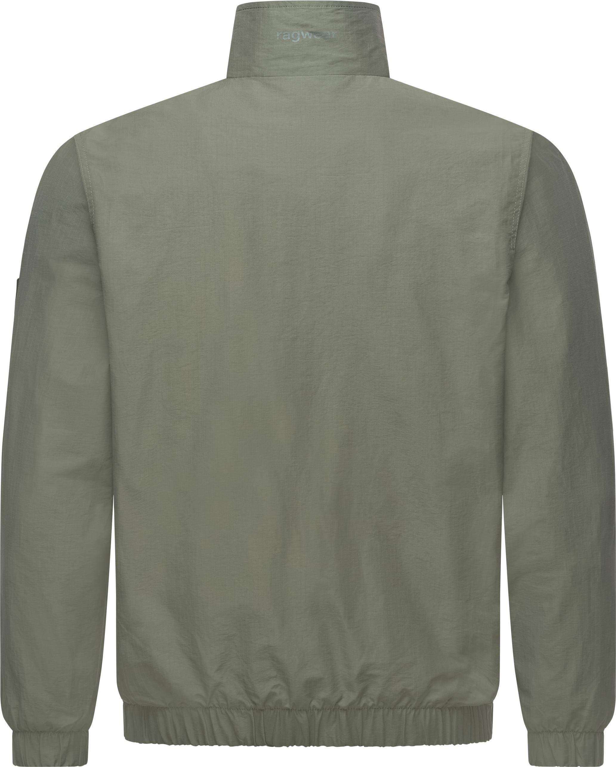 Ragwear Outdoorjacke »Holdeon«, ohne Kapuze, Stylische Herren Übergangsjacke aus Ripstop-Material