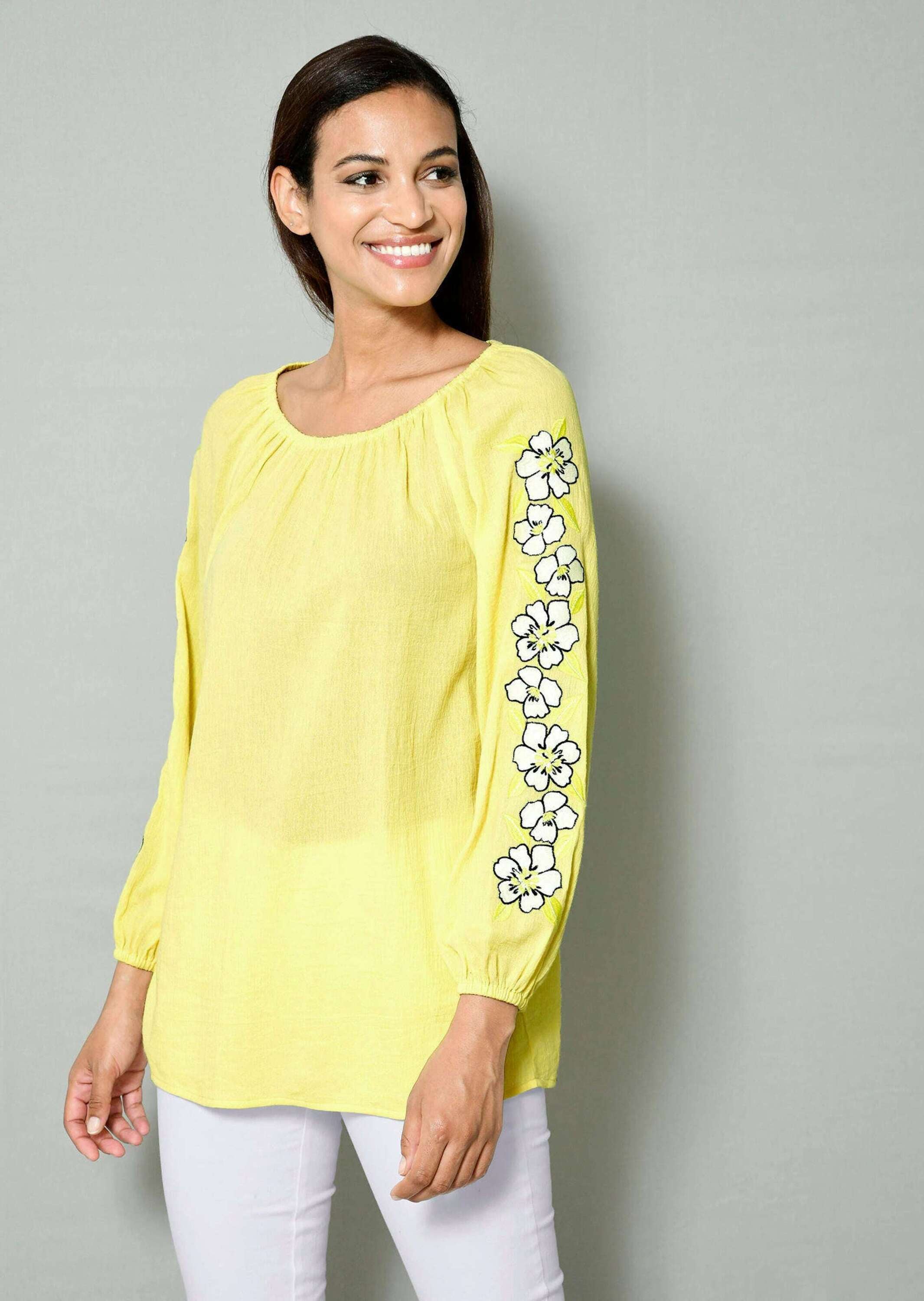 Alba Moda Tunika »Tunika Tunika mit Carmenausschnitt«