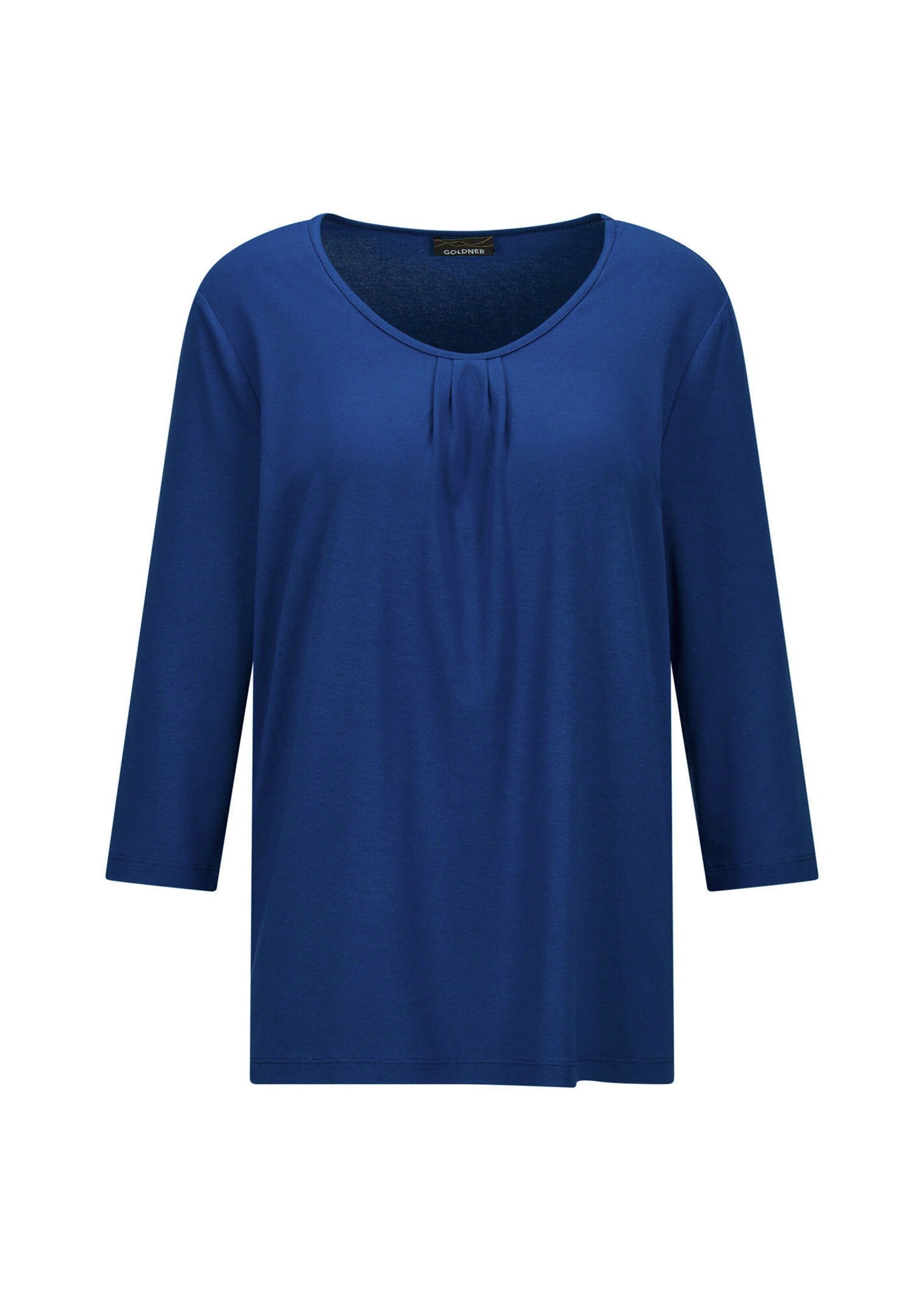 GOLDNER Kurzarmshirt "Viskose-Oberteil mit Halbarm" günstig online kaufen