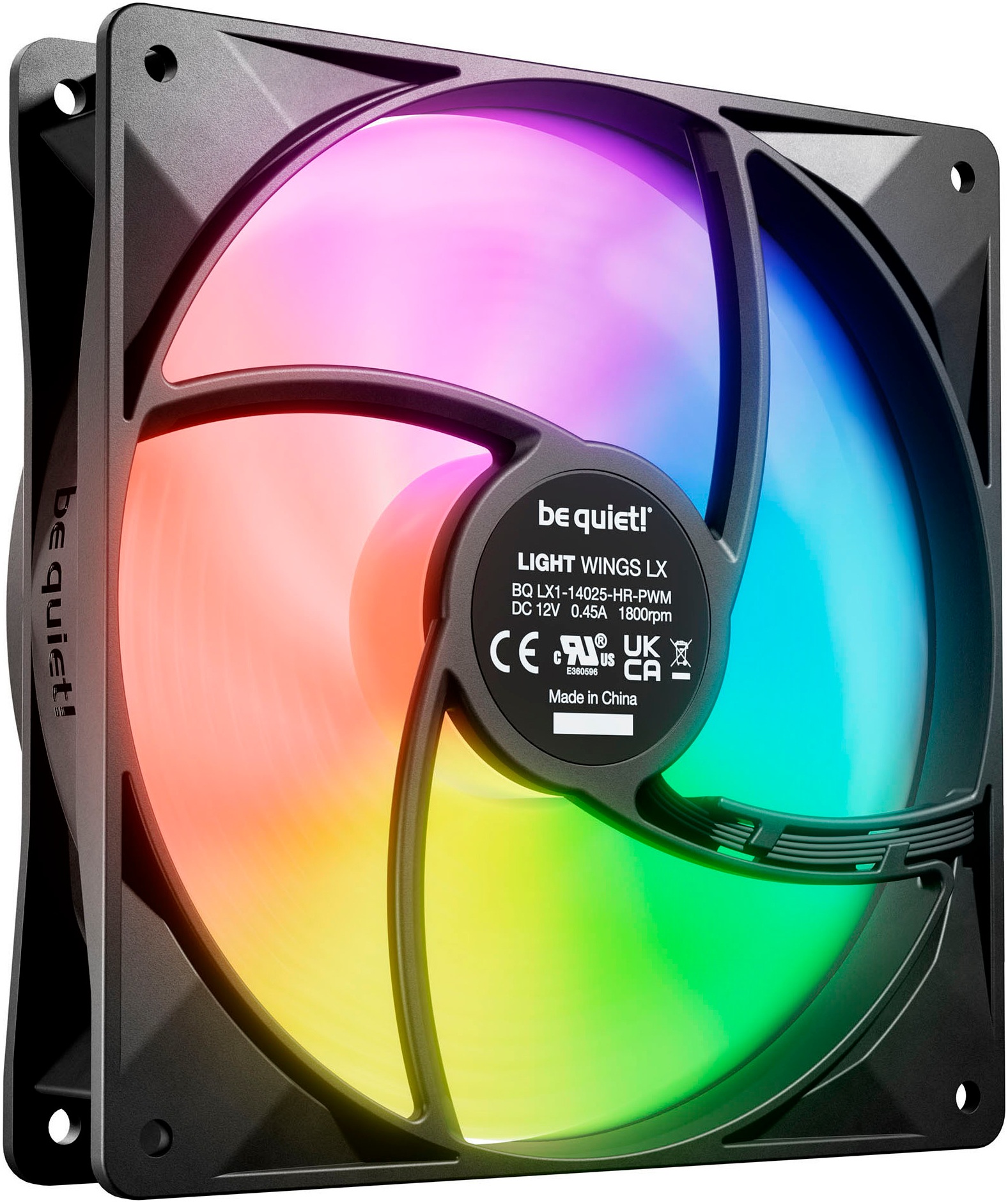 be quiet! Gehäuselüfter »LIGHT WINGS LX 140mm PWM high-speed«