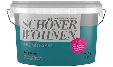 SCHÖNER WOHNEN FARBE Wand- und Deckenfarbe »TRENDFARBE, matt«