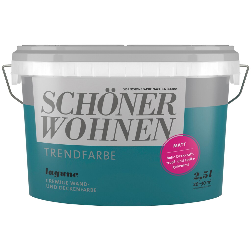 SCHÖNER WOHNEN FARBE Wand- und Deckenfarbe »TRENDFARBE, matt«