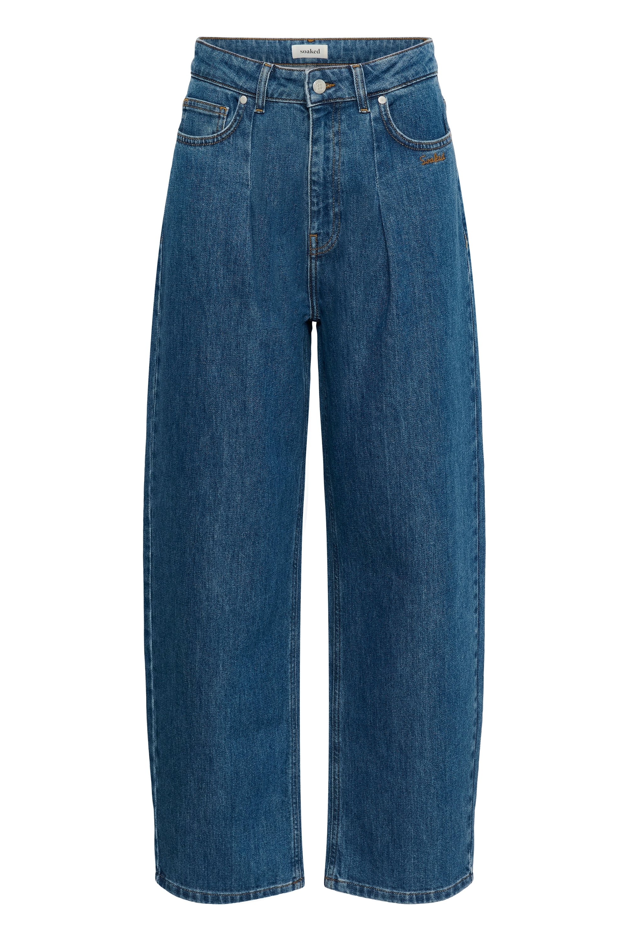 SOAKED IN LUXURY Regular-fit-Jeans "Damen Jeans SLLogone"