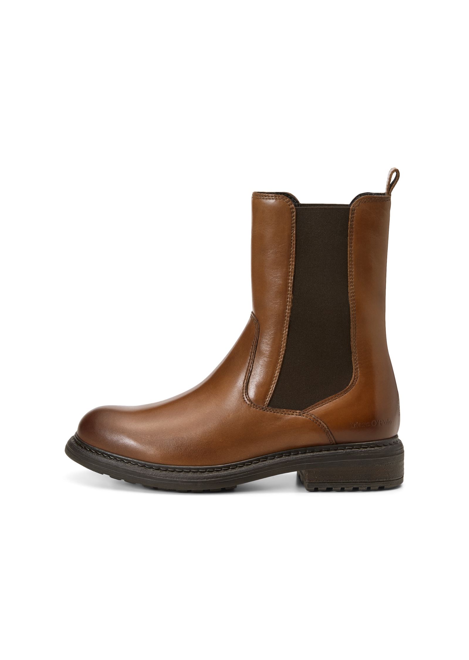 Marc O'Polo Chelseaboots »aus Antik-Kalbleder«