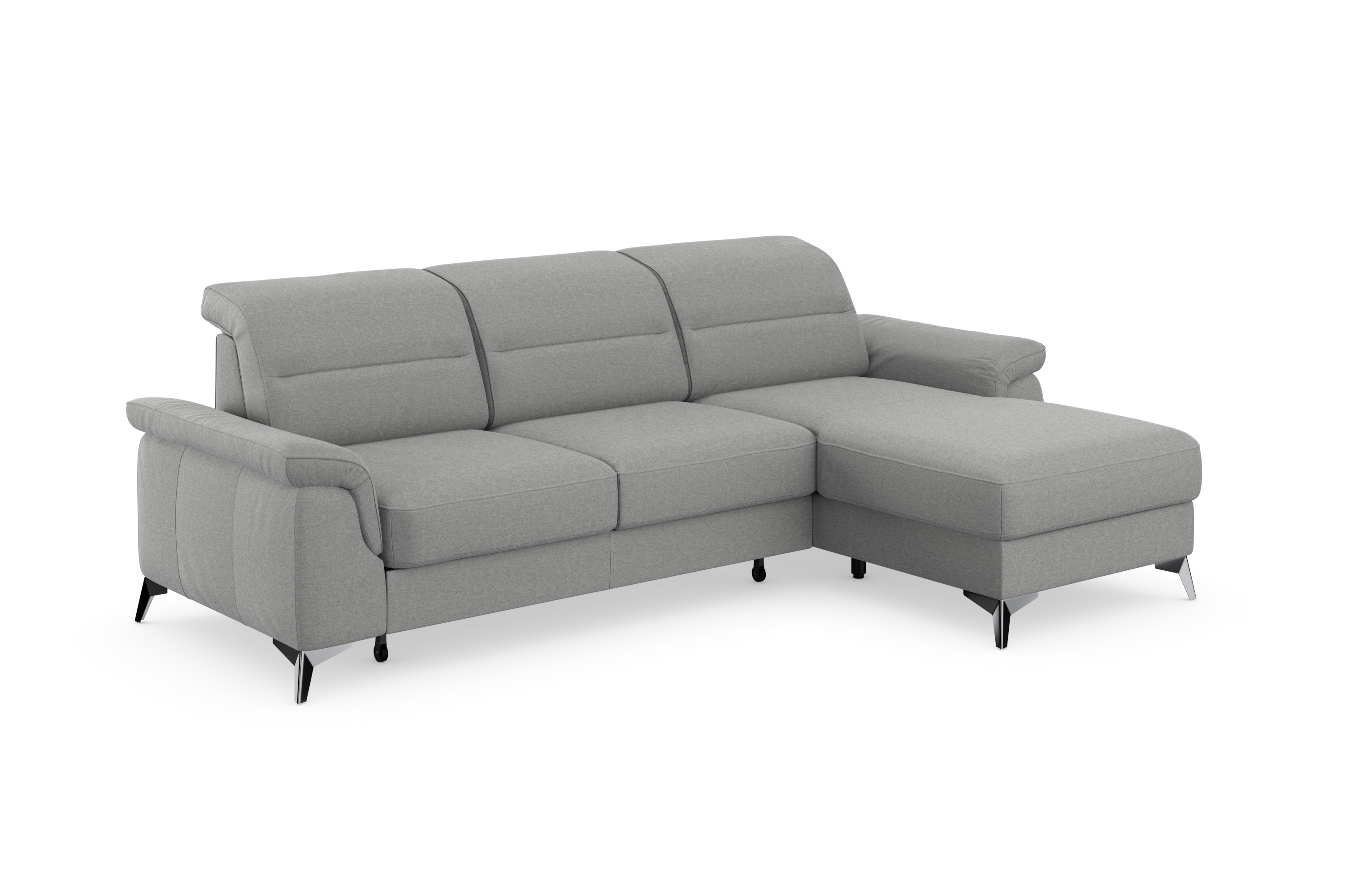 Thumbnail - sit&more Ecksofa "Sinatra L-Form", mit Recamiere, optinal mit Kopfteilverstellung und Armteilfunktion