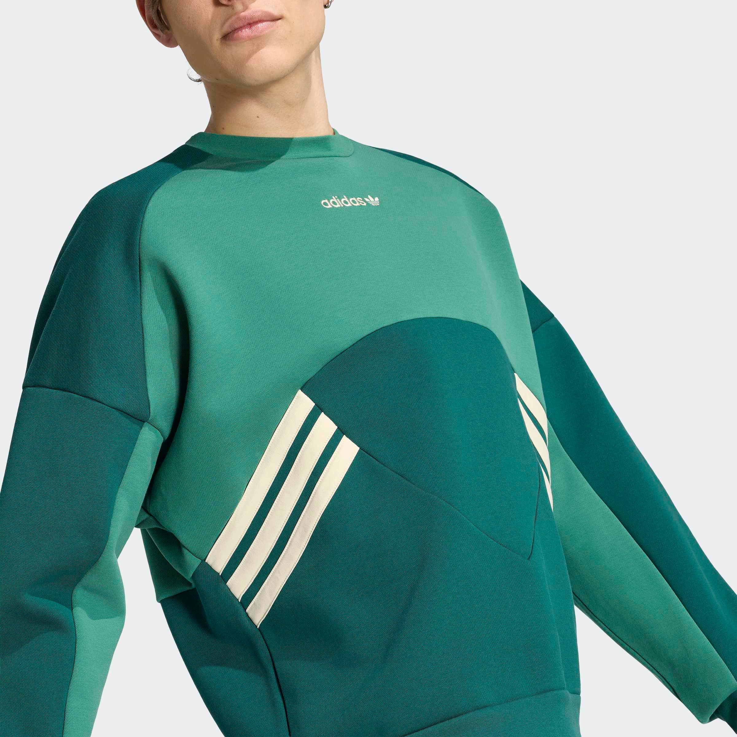 adidas Originals Sweatshirt »MUNICH 93 RUNDHALS«, für Erwachsene, mit Rundhalsausschnitt, ohne Verschluss, normale Länge
