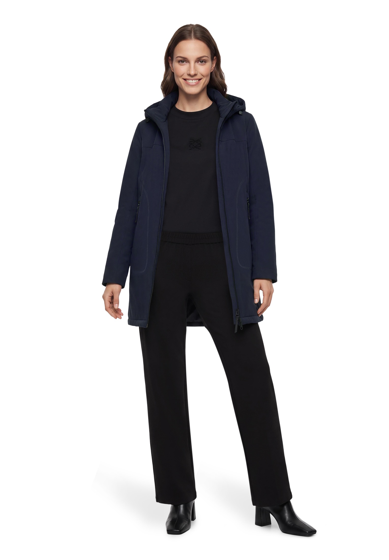 Betty Barclay Outdoorjacke mit Kapuze Winddicht, wasserabweisend & atmungsaktiv