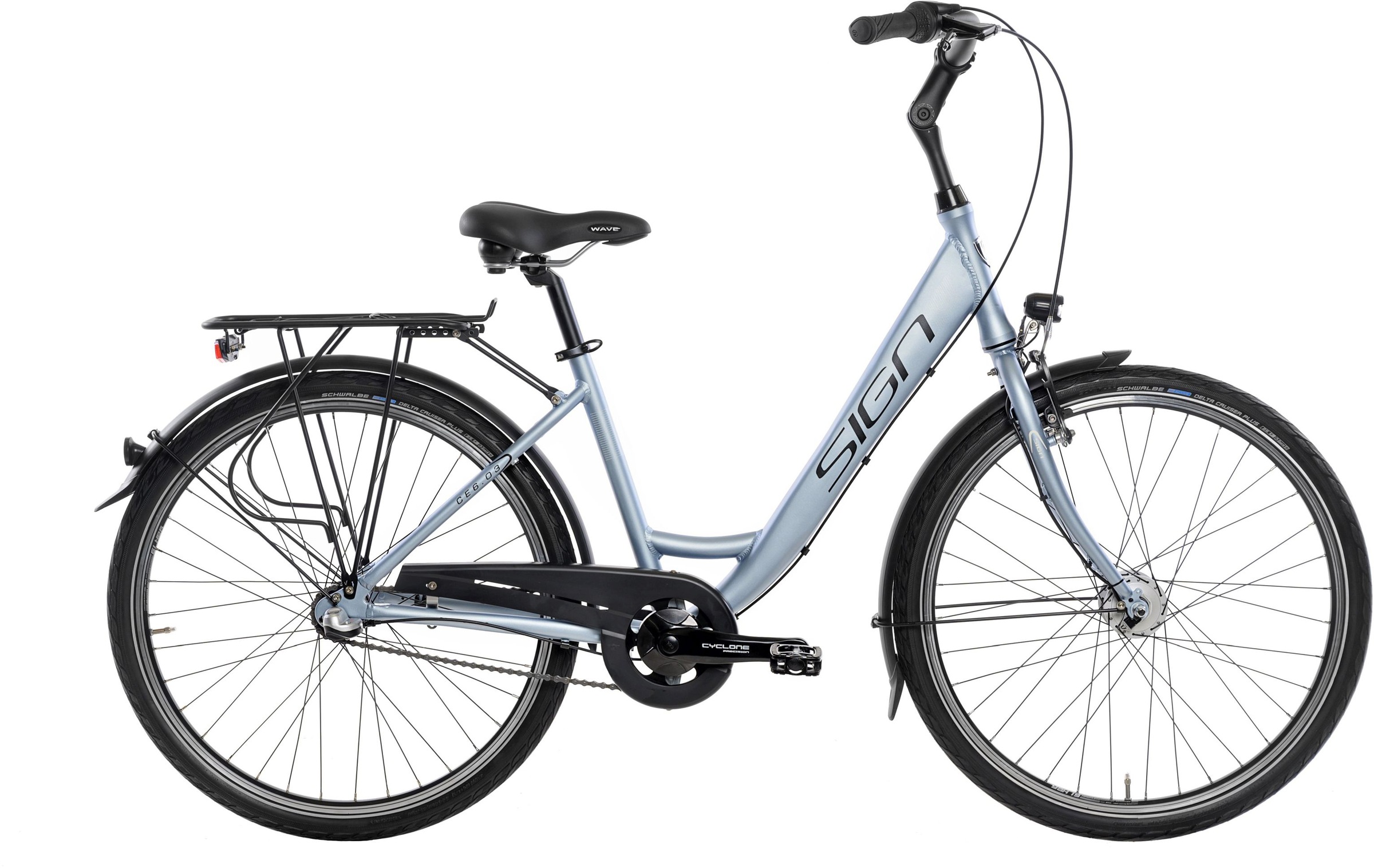 Cityrad, 7 Gang, Shimano, NEXUS SG-C3001-7C Schaltwerk, für Damen und Herren