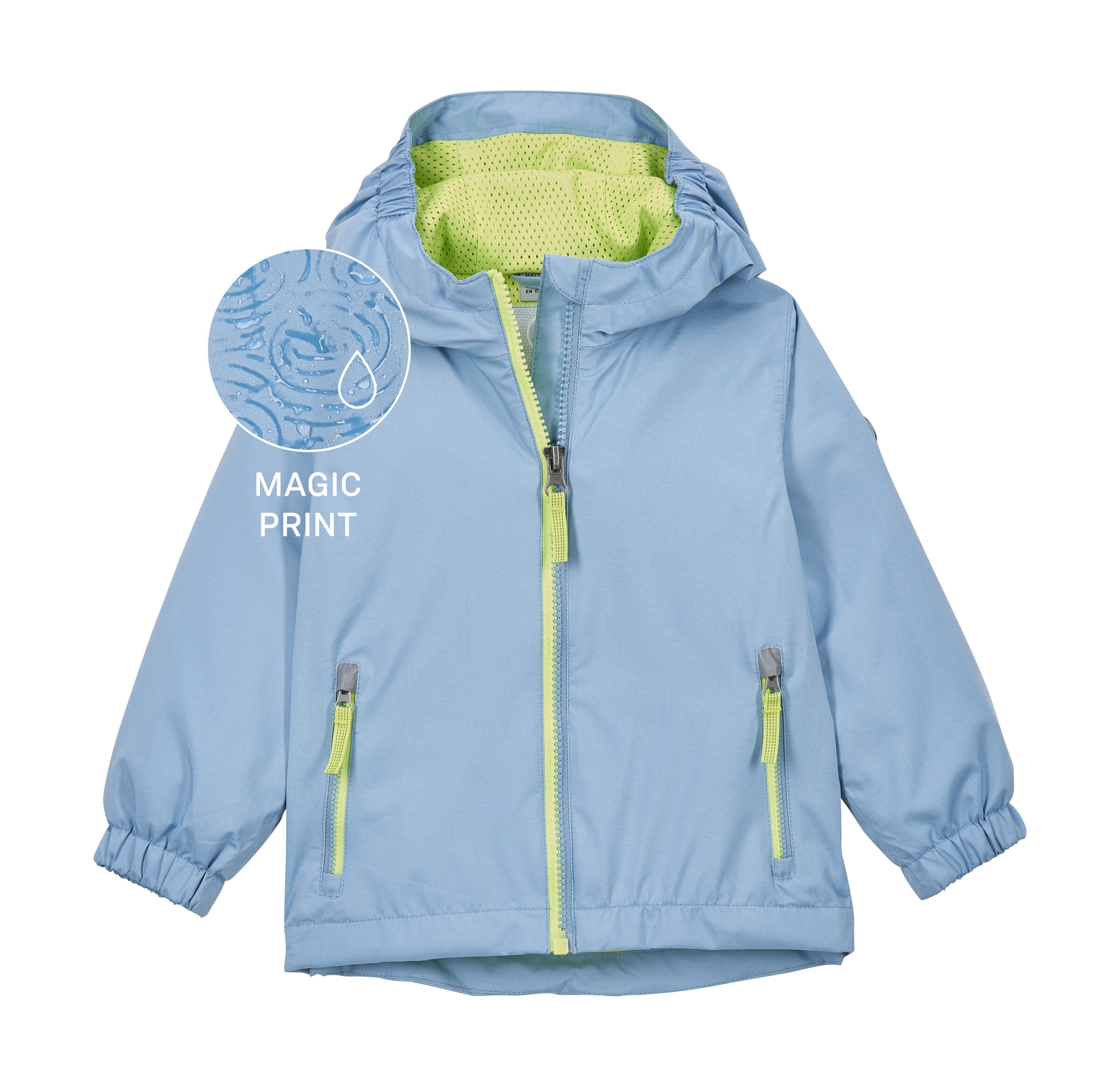 Kinder Funktionsjacke "FIOS 26 MNS JCKT"hellblau, Gr. 110, FIRST INSTINCT BY KILLTEC, Obermaterial: 100% Polyester;Futter: 100% Polyester, Jacken,