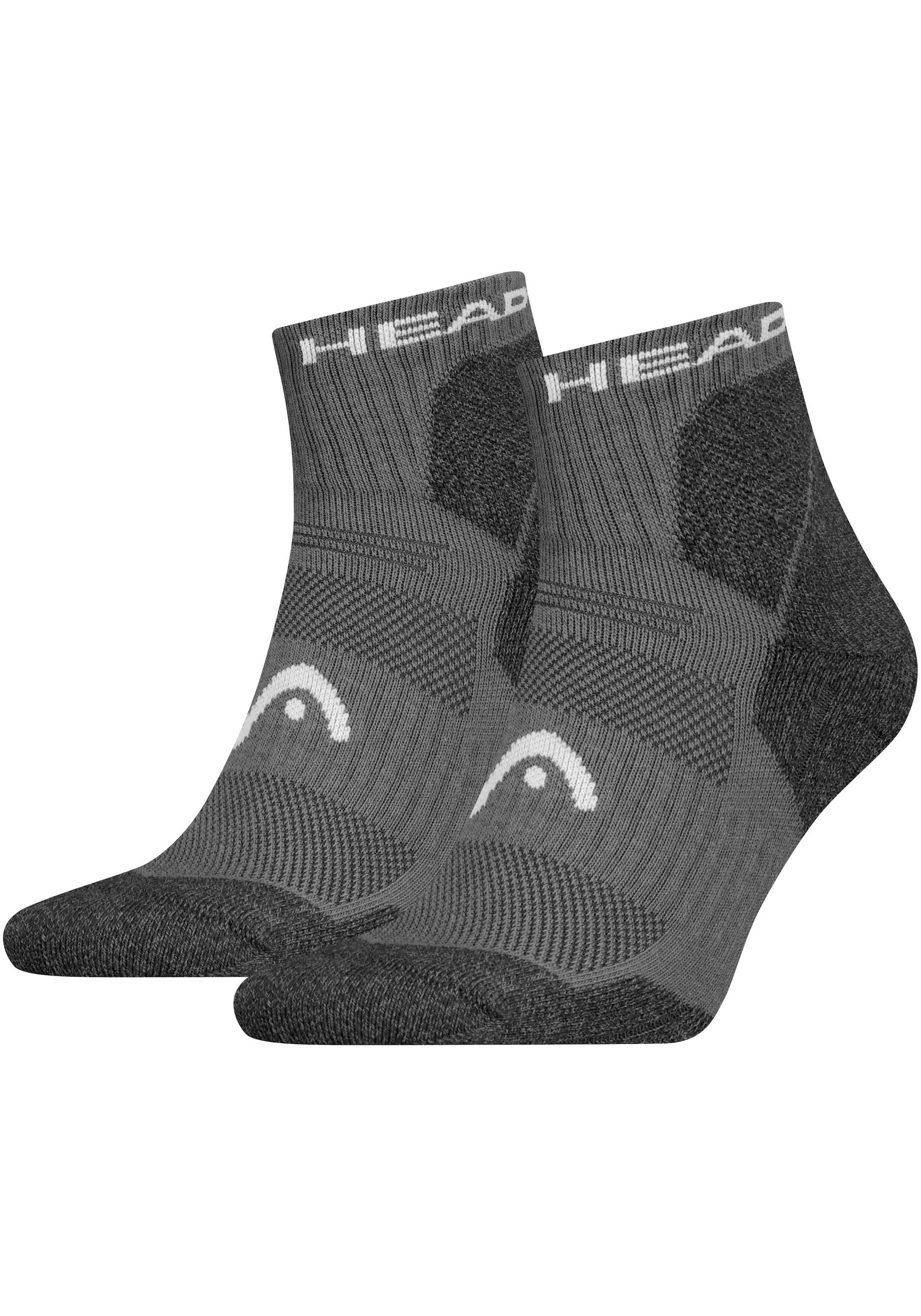 Socken, mit Logostickerei