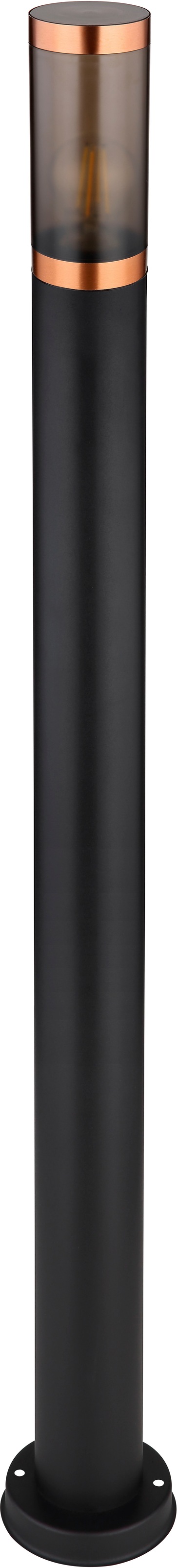 GLOBO LIGHTING Außen-Stehlampe »BOSTON« E27 1 Stk. Außenleuchte für Garten & Einfahrt Edelstahl