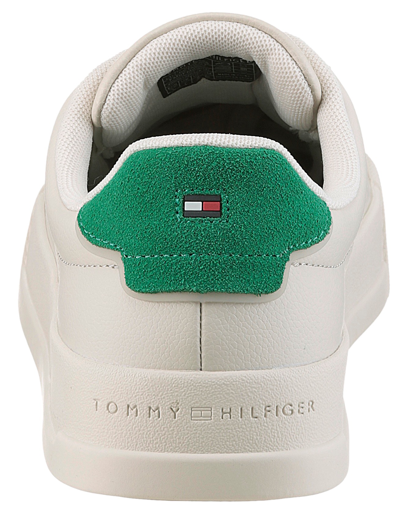 Tommy Hilfiger Sneaker "TH COURT LTH DETAIL ESS", Freizeitschuh, Halbschuh, günstig online kaufen