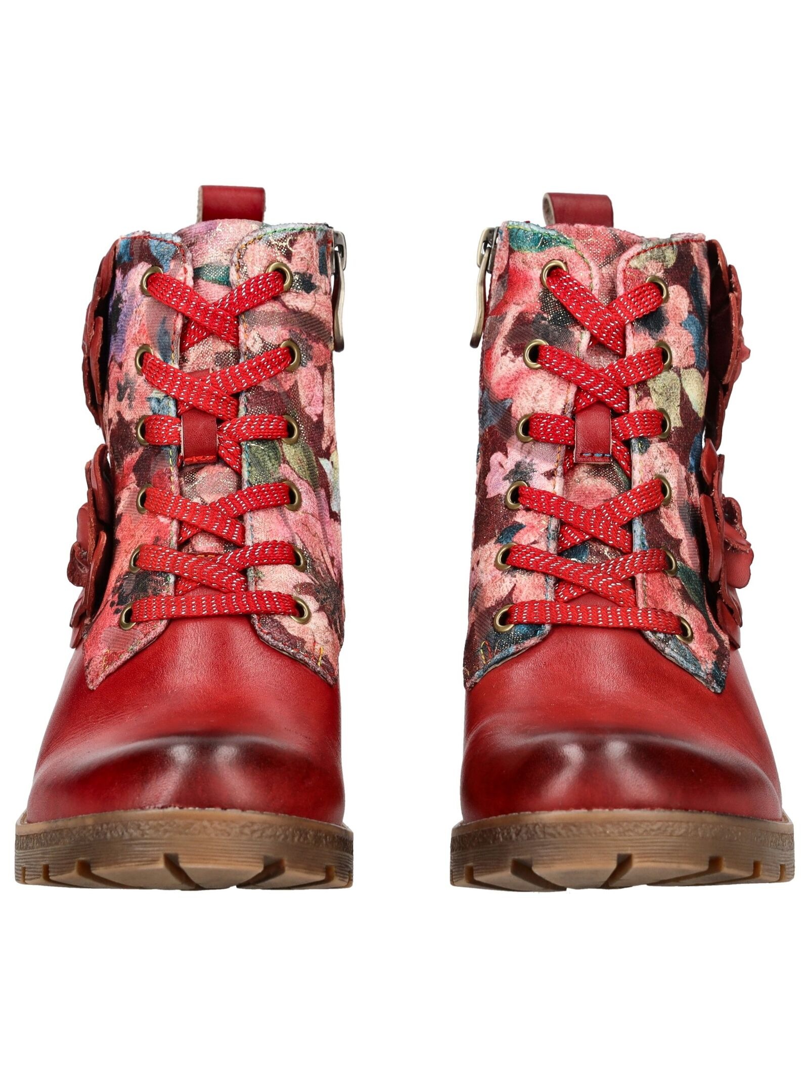 LAURA VITA Schnürstiefelette »LAURA VITA Stiefelette Leder/Textil«